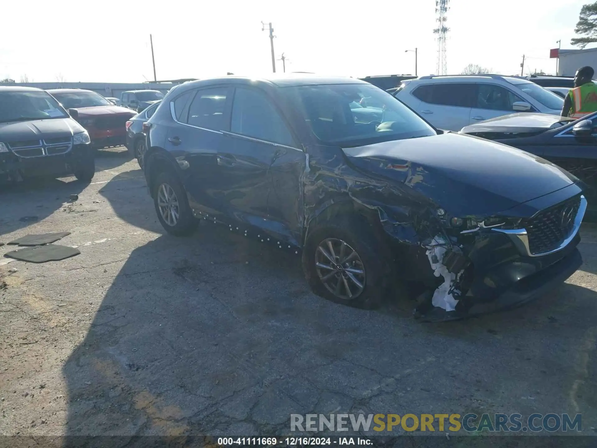 1 fotografías del automóvil dañado JM3KFBCM8P0274825 MAZDA CX-5 2023