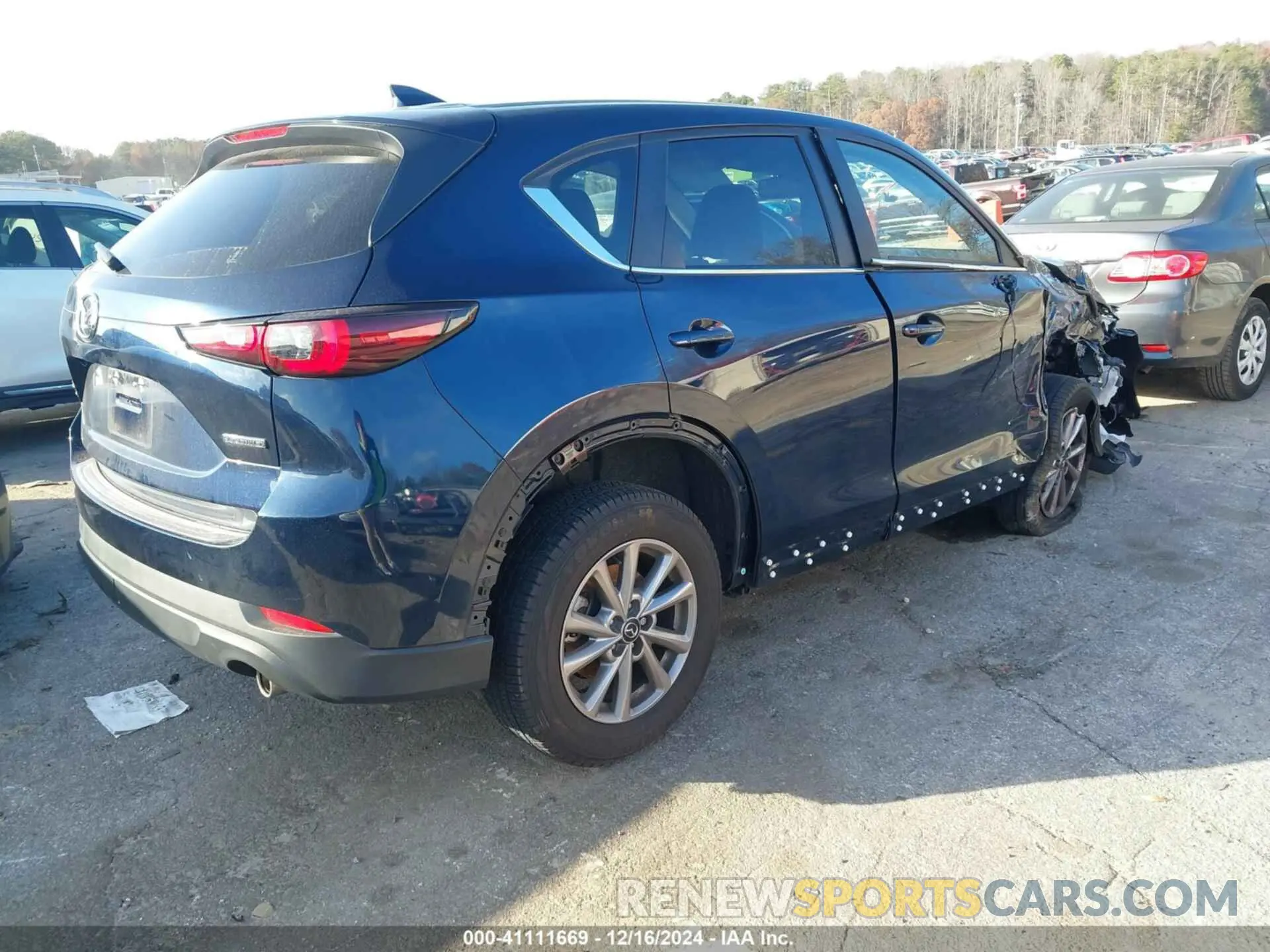 4 fotografías del automóvil dañado JM3KFBCM8P0274825 MAZDA CX-5 2023