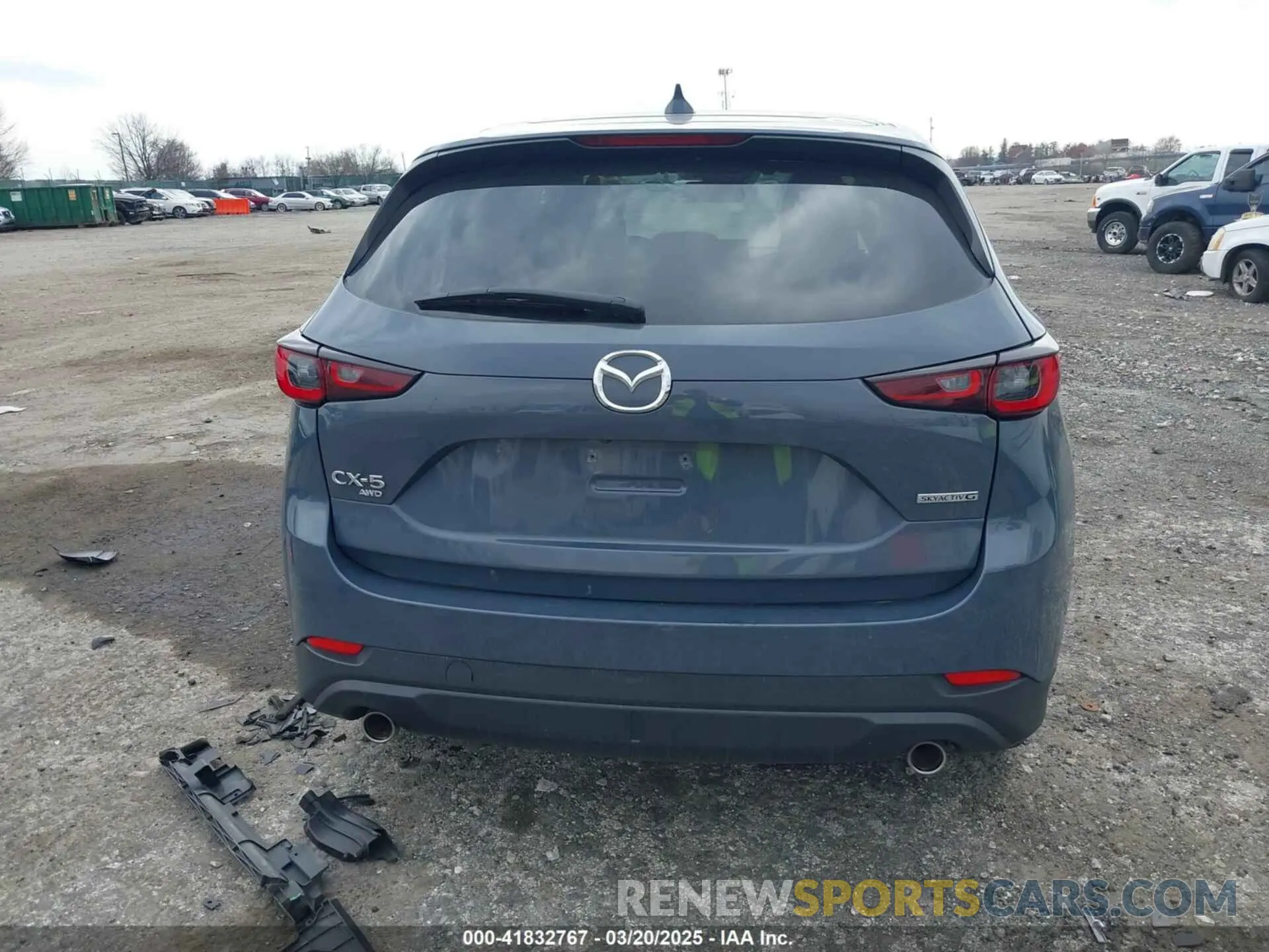 16 fotografías del automóvil dañado JM3KFBCM9P0190660 MAZDA CX-5 2023