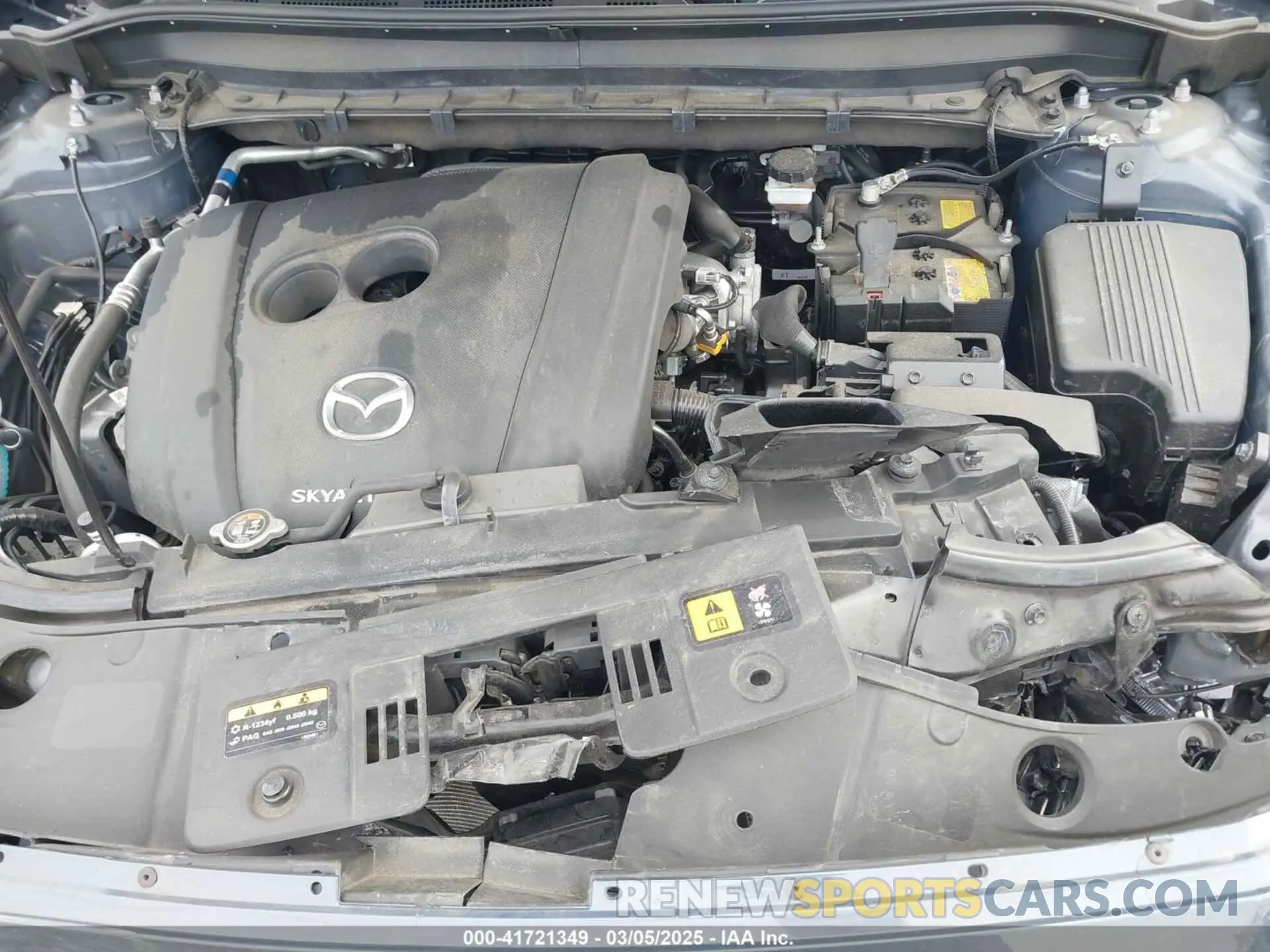 10 fotografías del automóvil dañado JM3KFBCM9P0230784 MAZDA CX-5 2023