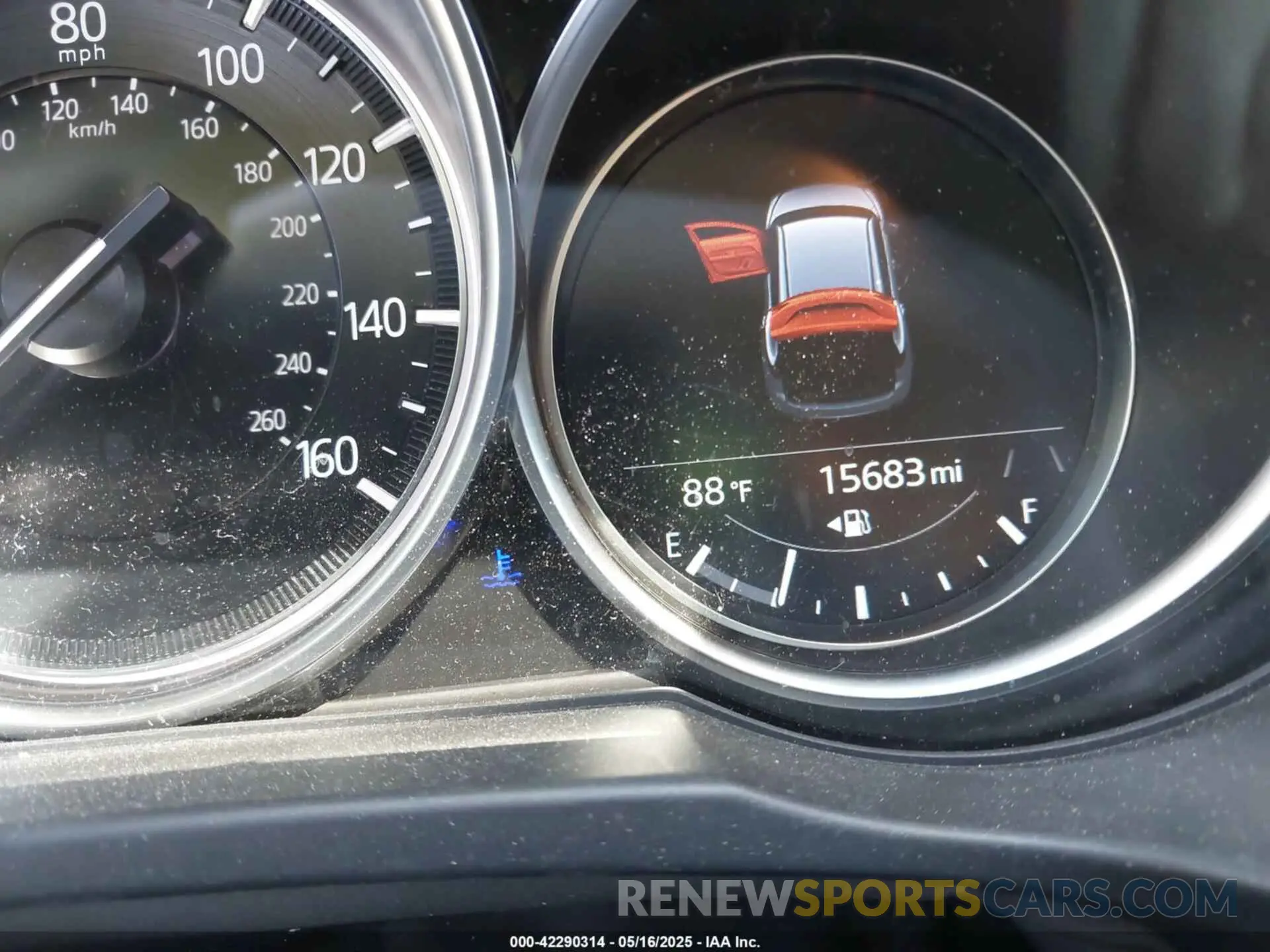 15 fotografías del automóvil dañado JM3KFBCM9P0253367 MAZDA CX-5 2023