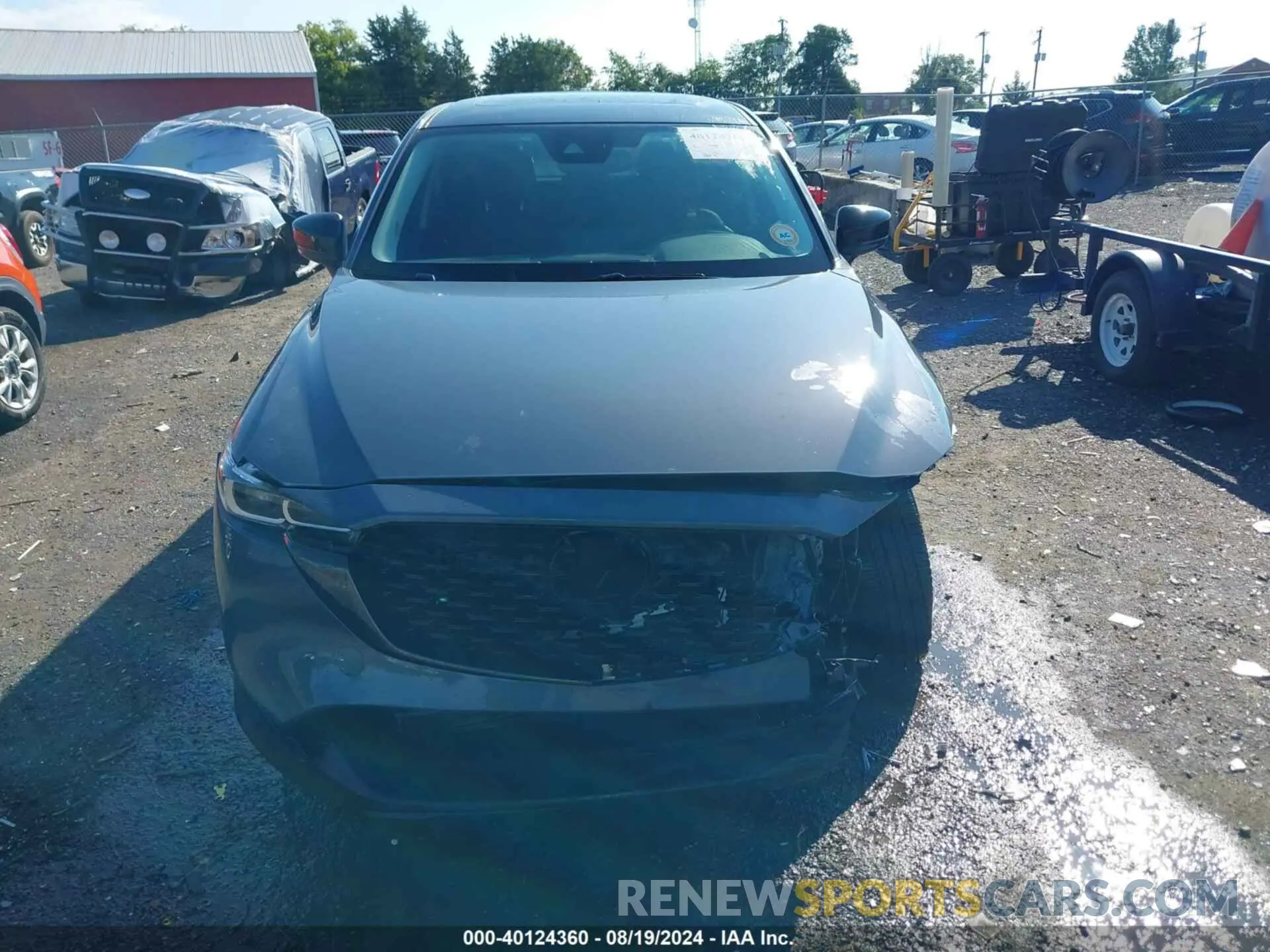 13 fotografías del automóvil dañado JM3KFBCMXP0173625 MAZDA CX-5 2023