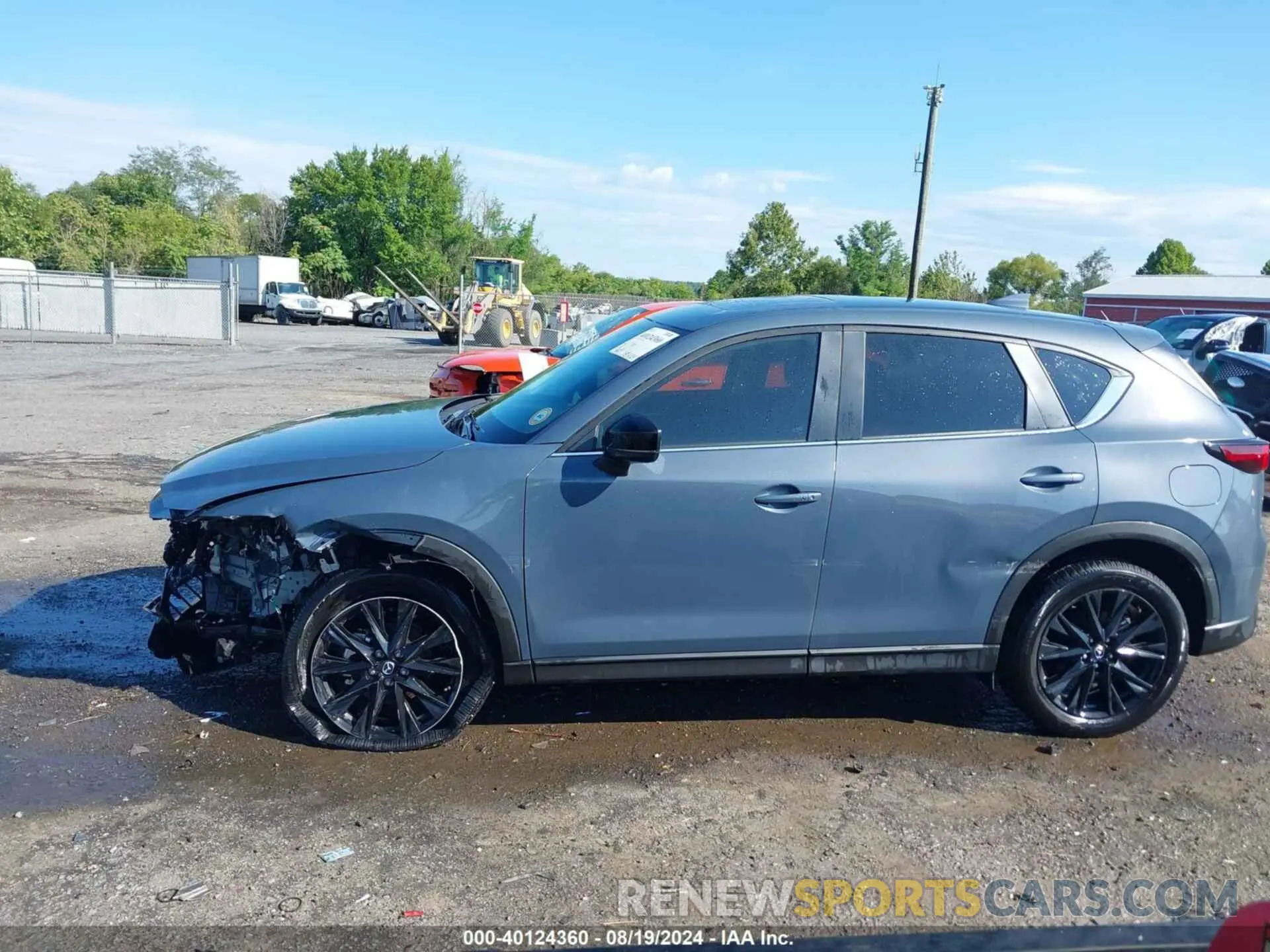 15 fotografías del automóvil dañado JM3KFBCMXP0173625 MAZDA CX-5 2023
