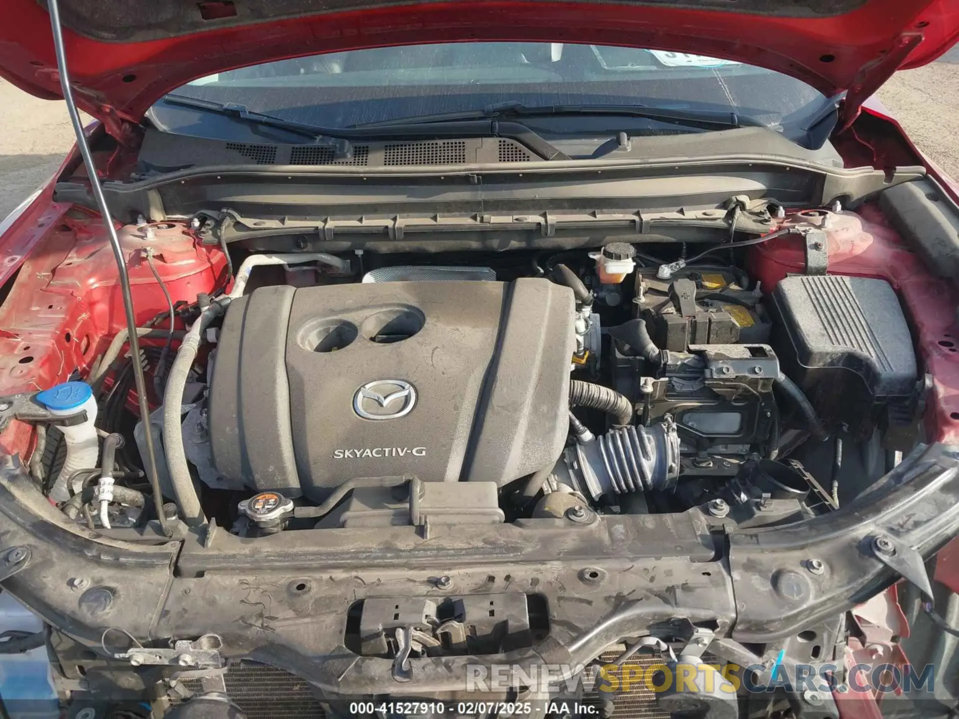 10 fotografías del automóvil dañado JM3KFBCMXP0192739 MAZDA CX-5 2023