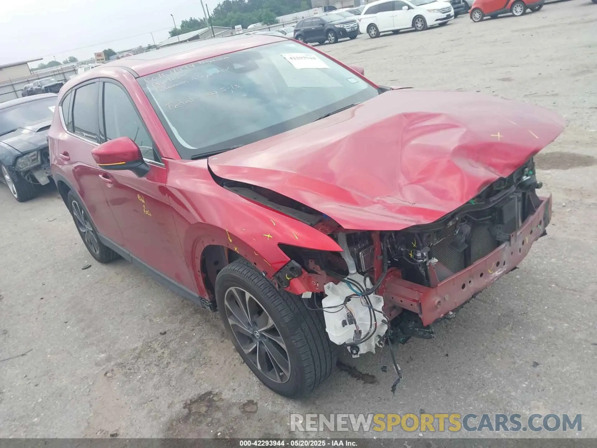 1 fotografías del automóvil dañado JM3KFBDM2P0180342 MAZDA CX-5 2023