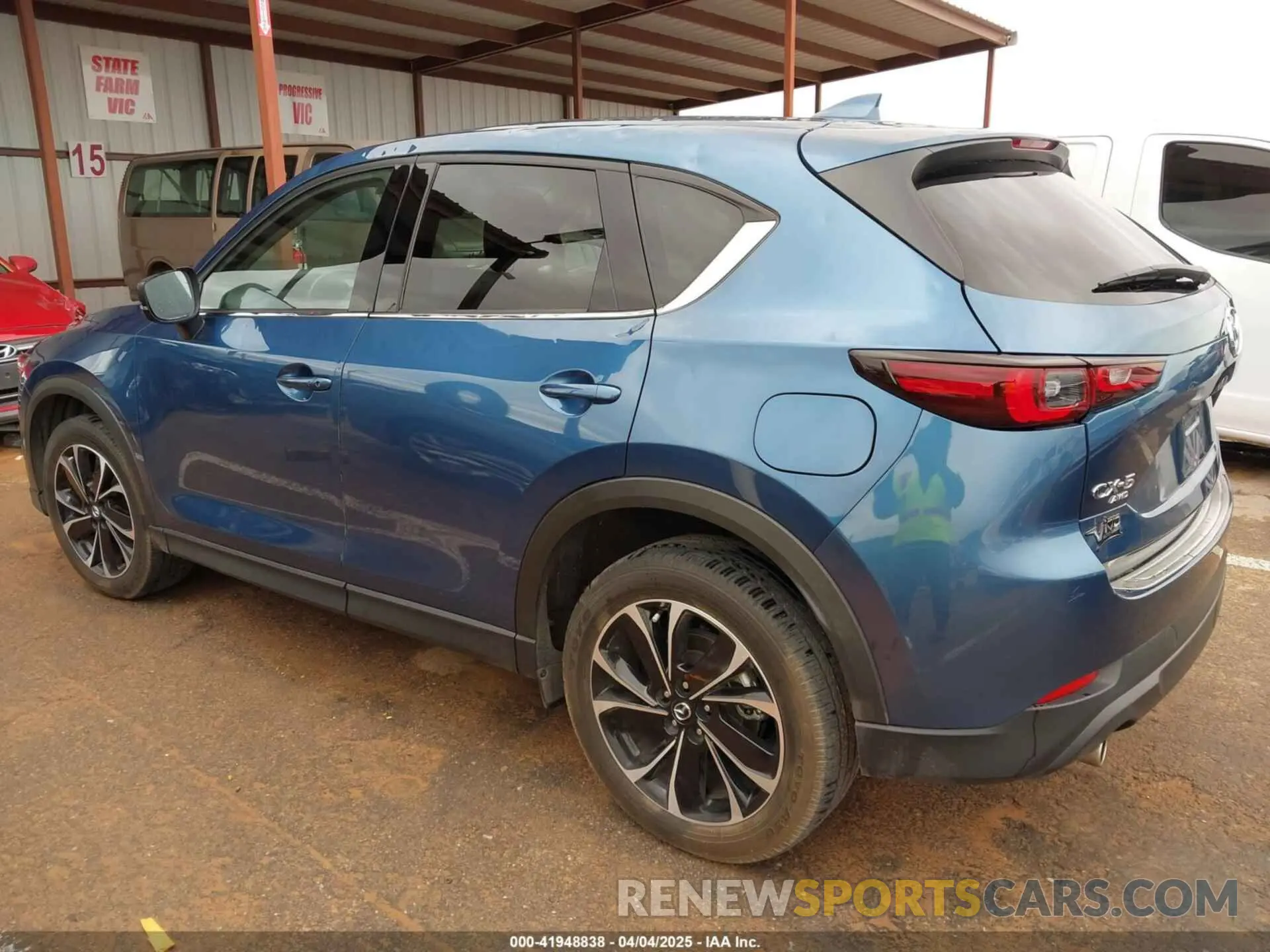 14 fotografías del automóvil dañado JM3KFBDM3P0134857 MAZDA CX-5 2023