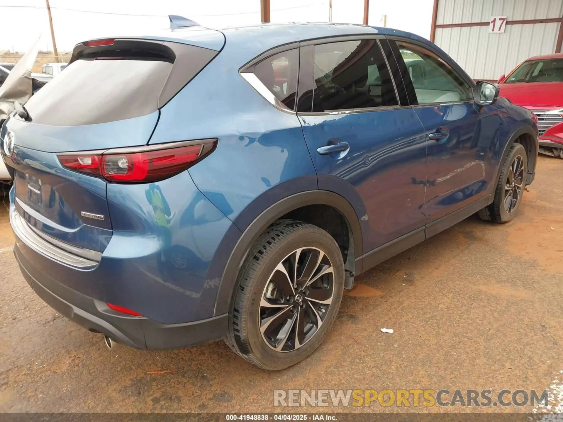 4 fotografías del automóvil dañado JM3KFBDM3P0134857 MAZDA CX-5 2023
