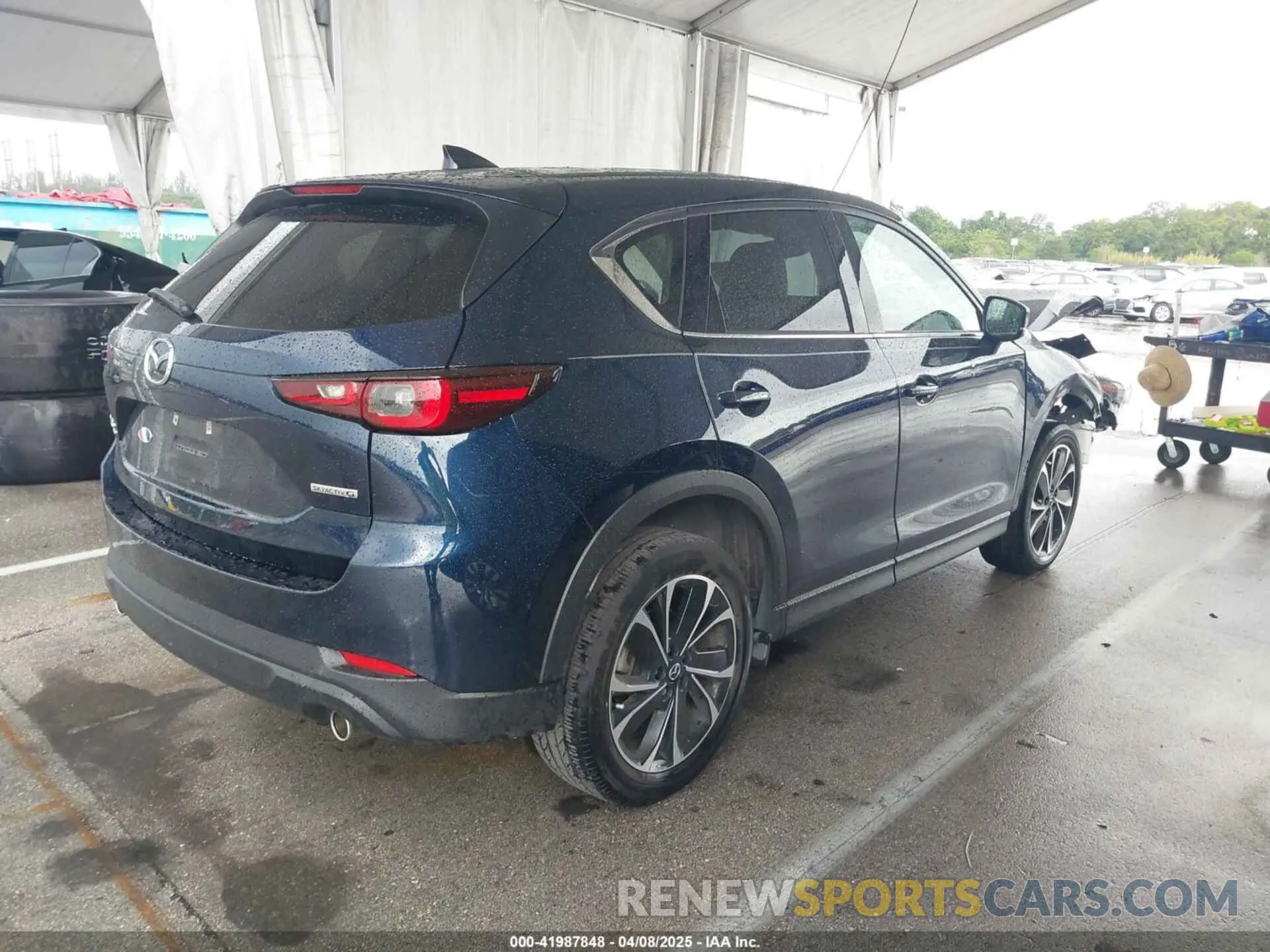 4 fotografías del automóvil dañado JM3KFBDM3P0137628 MAZDA CX-5 2023