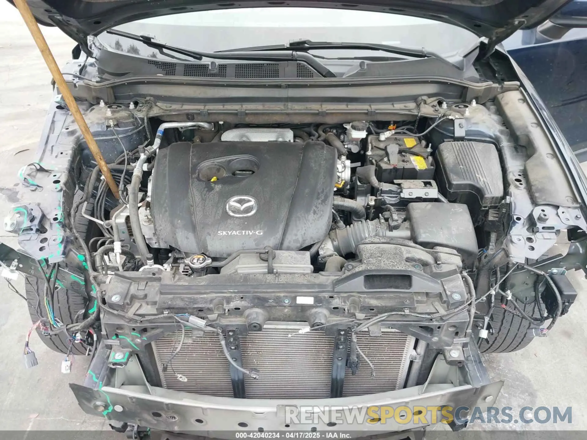 10 fotografías del automóvil dañado JM3KFBDM4P0185865 MAZDA CX-5 2023