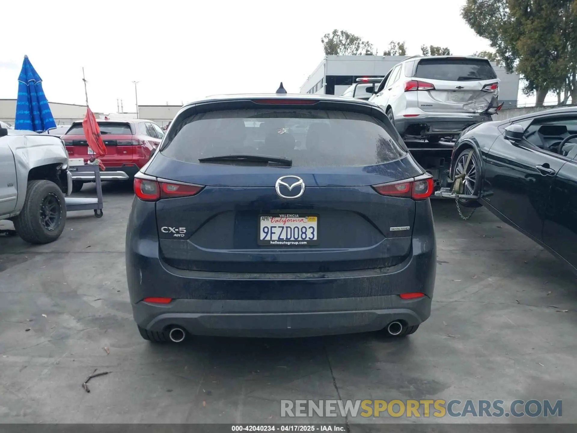 17 fotografías del automóvil dañado JM3KFBDM4P0185865 MAZDA CX-5 2023