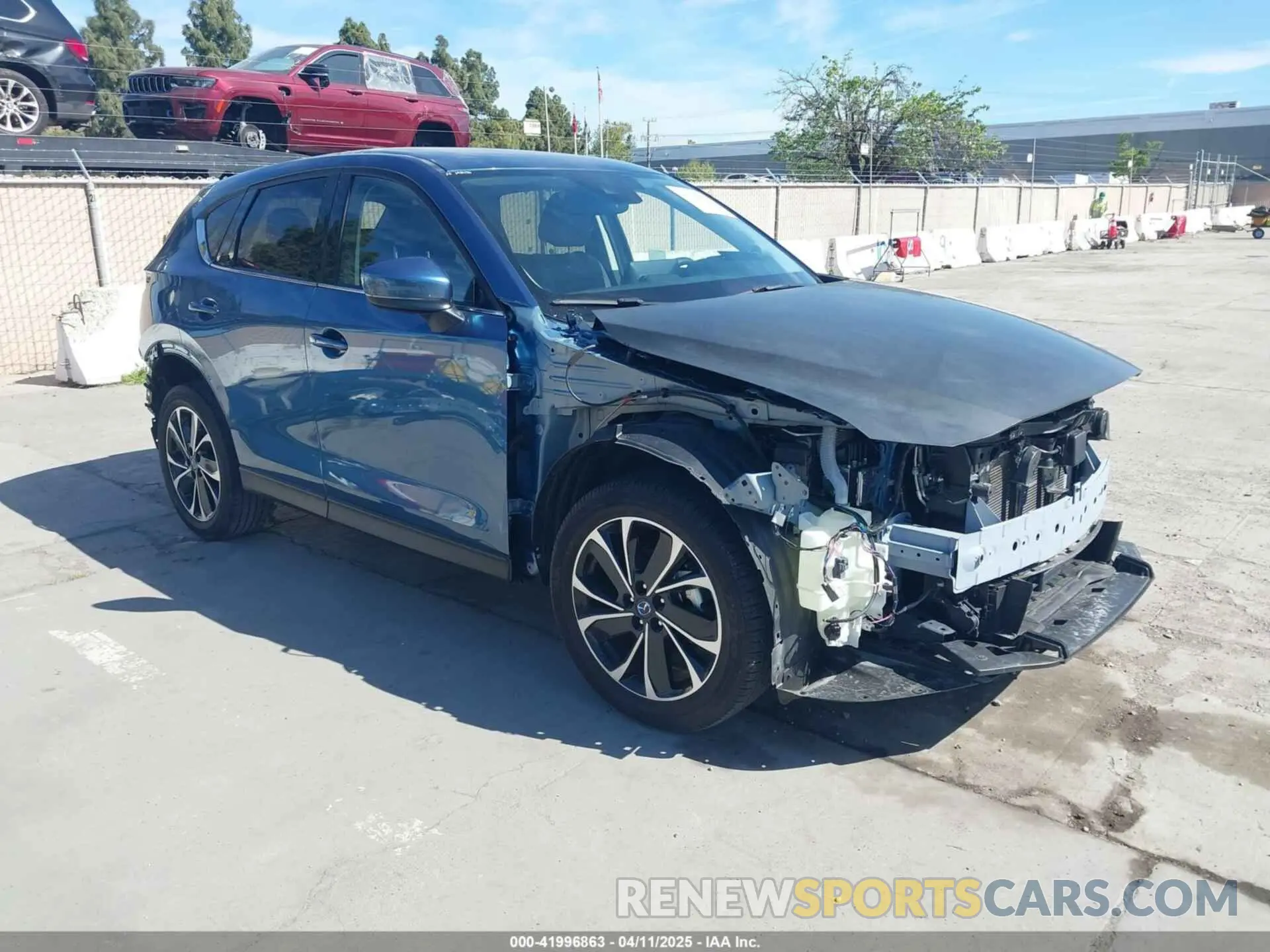 1 fotografías del automóvil dañado JM3KFBDM7P0233374 MAZDA CX-5 2023