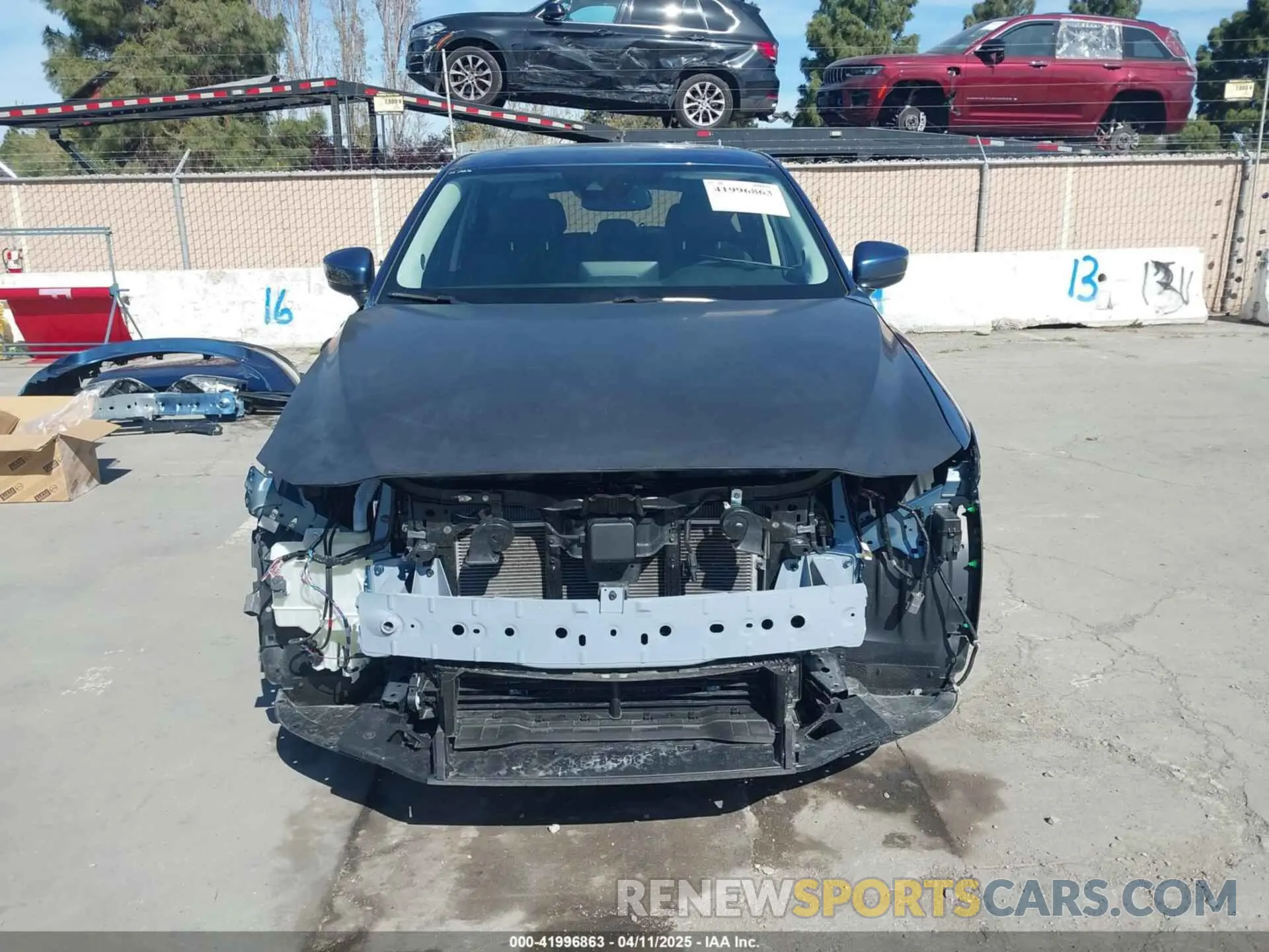 13 fotografías del automóvil dañado JM3KFBDM7P0233374 MAZDA CX-5 2023