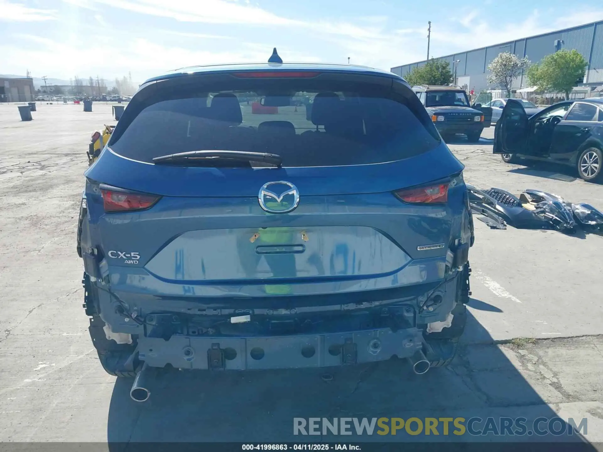 17 fotografías del automóvil dañado JM3KFBDM7P0233374 MAZDA CX-5 2023