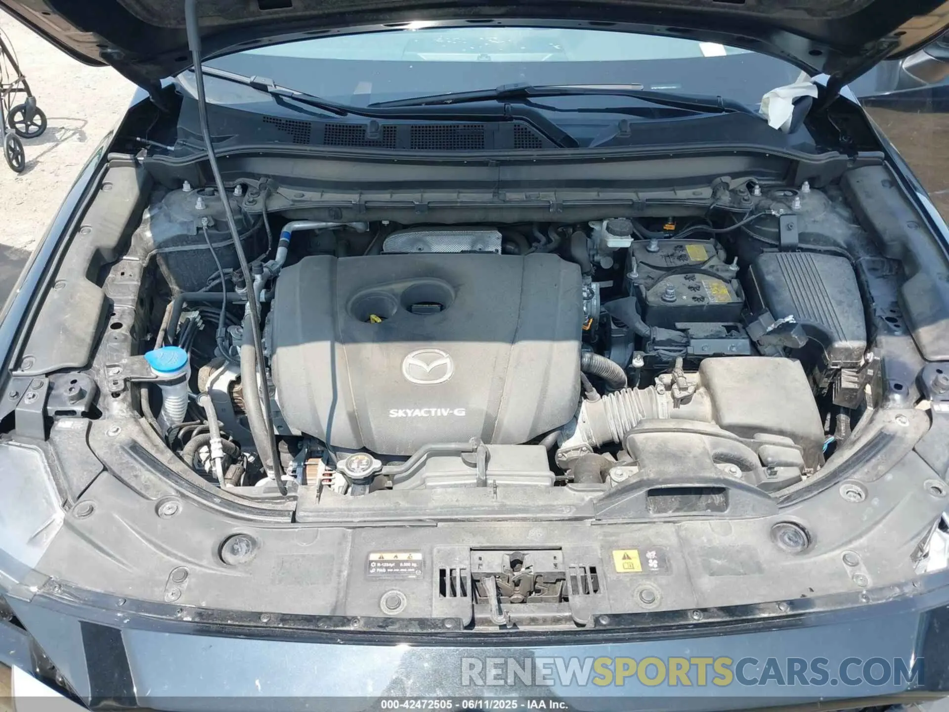 10 fotografías del automóvil dañado JM3KFBDM9P0101331 MAZDA CX-5 2023