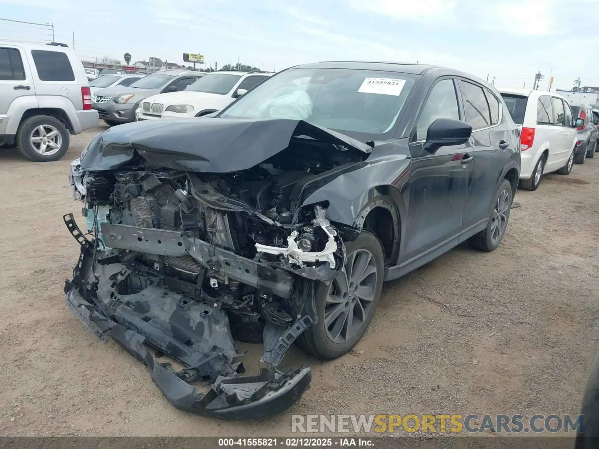 6 fotografías del automóvil dañado JM3KFBDMXP0163644 MAZDA CX-5 2023