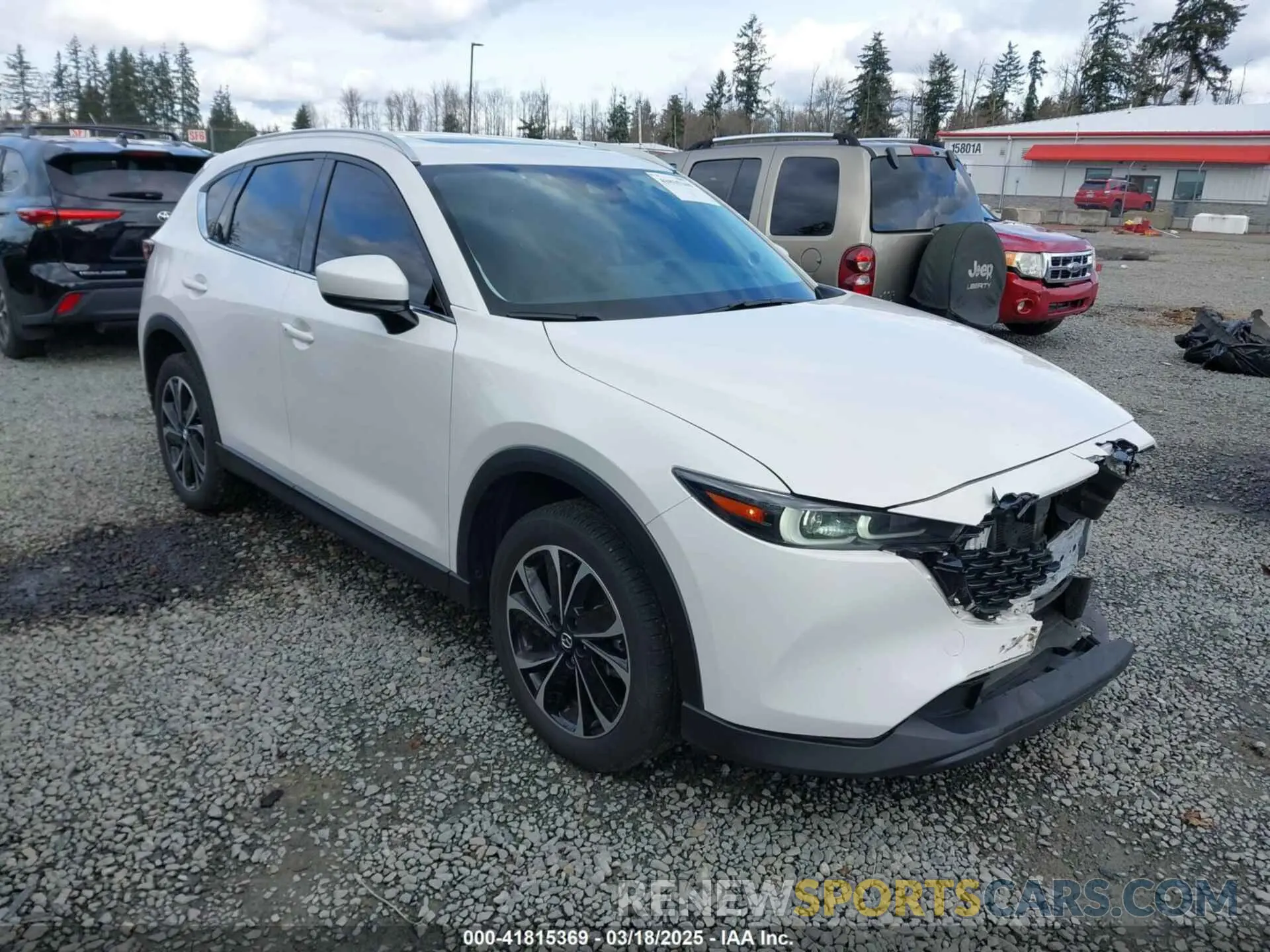 1 fotografías del automóvil dañado JM3KFBEM3P0236481 MAZDA CX-5 2023