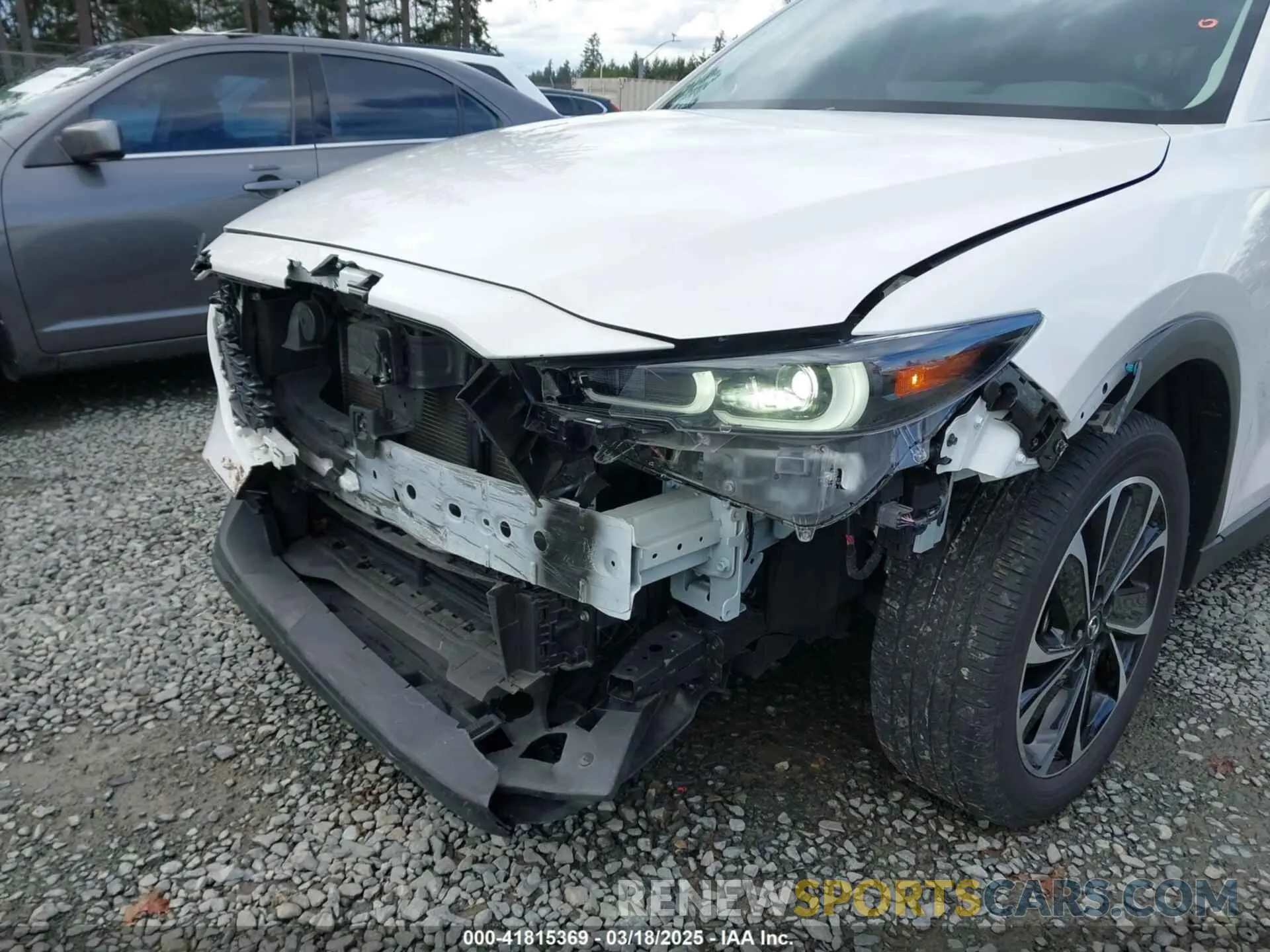 6 fotografías del automóvil dañado JM3KFBEM3P0236481 MAZDA CX-5 2023