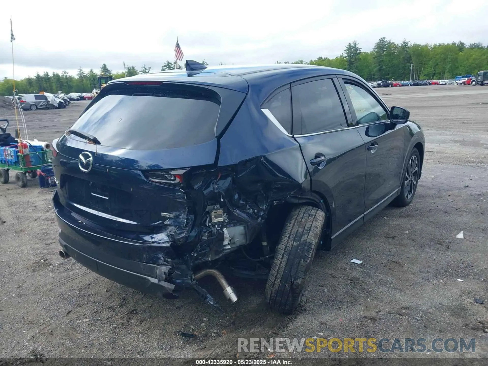 6 fotografías del automóvil dañado JM3KFBEM5P0203255 MAZDA CX-5 2023