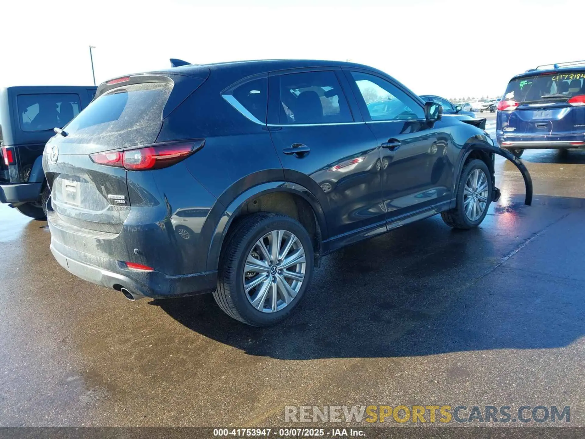 4 fotografías del automóvil dañado JM3KFBXY2P0128644 MAZDA CX-5 2023