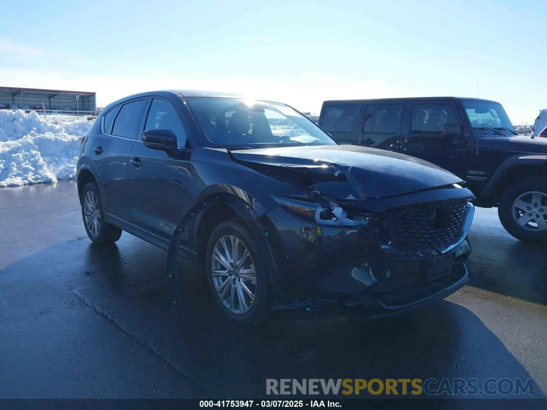 6 fotografías del automóvil dañado JM3KFBXY2P0128644 MAZDA CX-5 2023