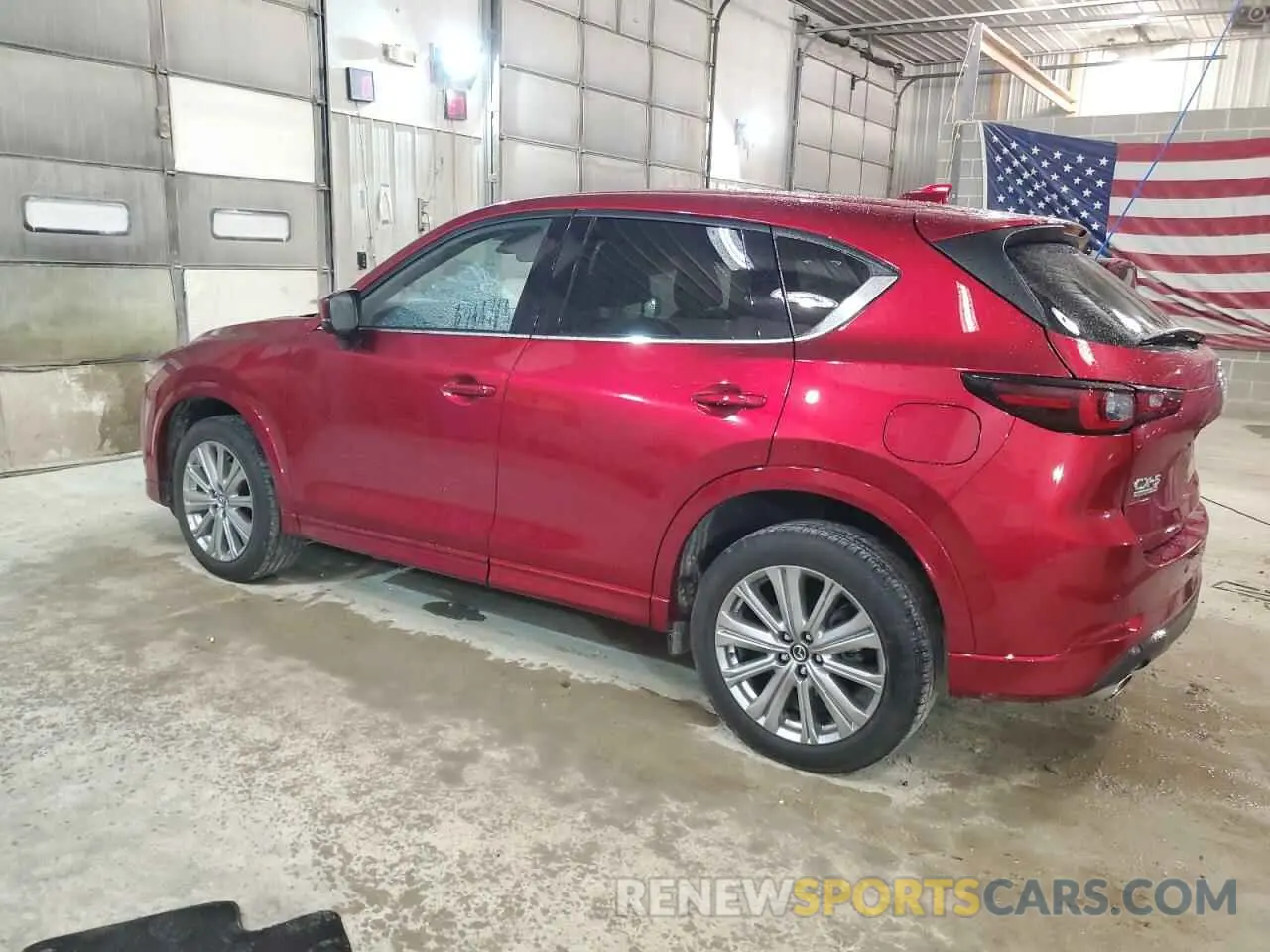 2 fotografías del automóvil dañado JM3KFBXY2P0285610 MAZDA CX-5 2023