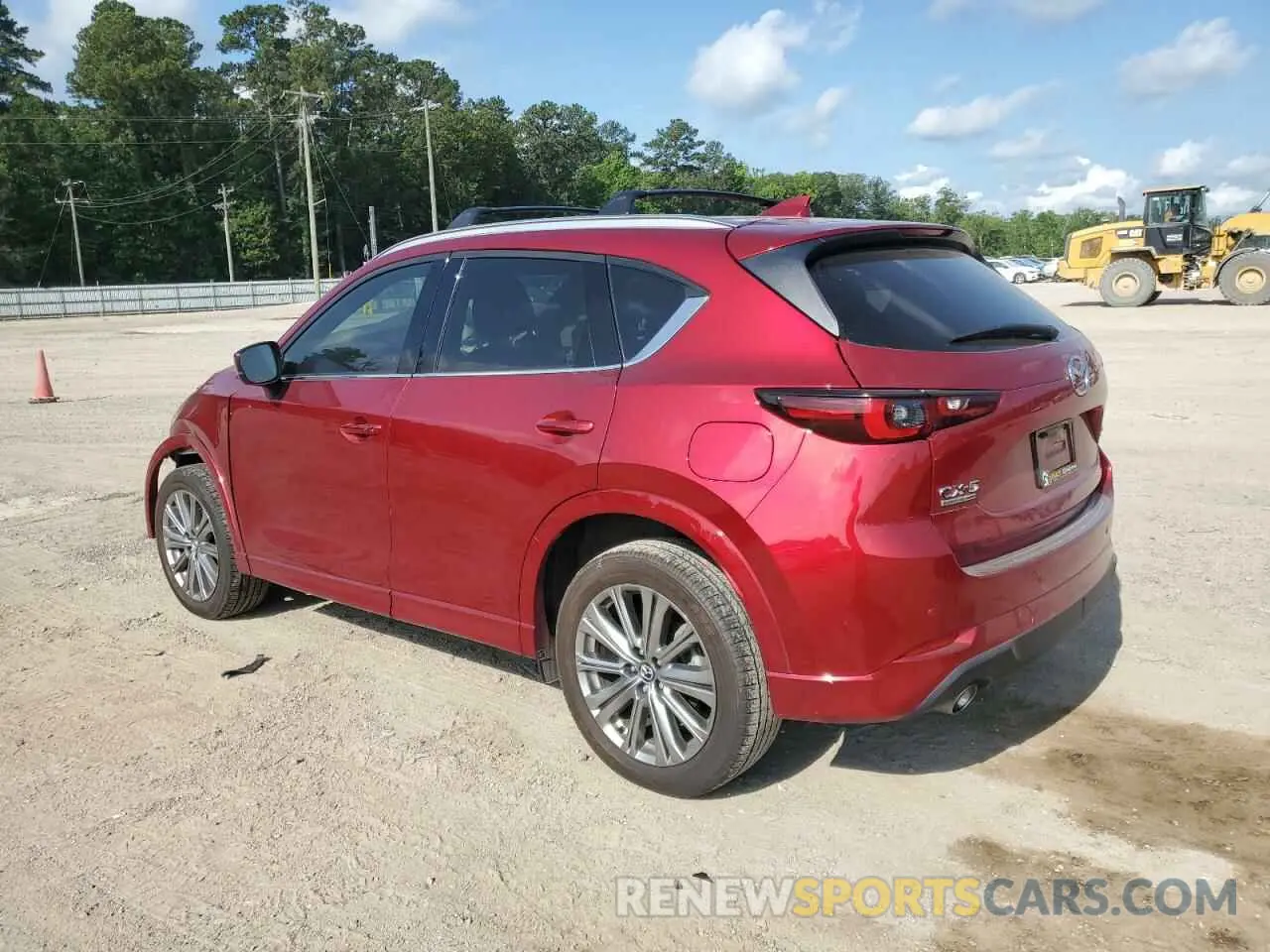 2 fotografías del automóvil dañado JM3KFBXY3P0277953 MAZDA CX-5 2023