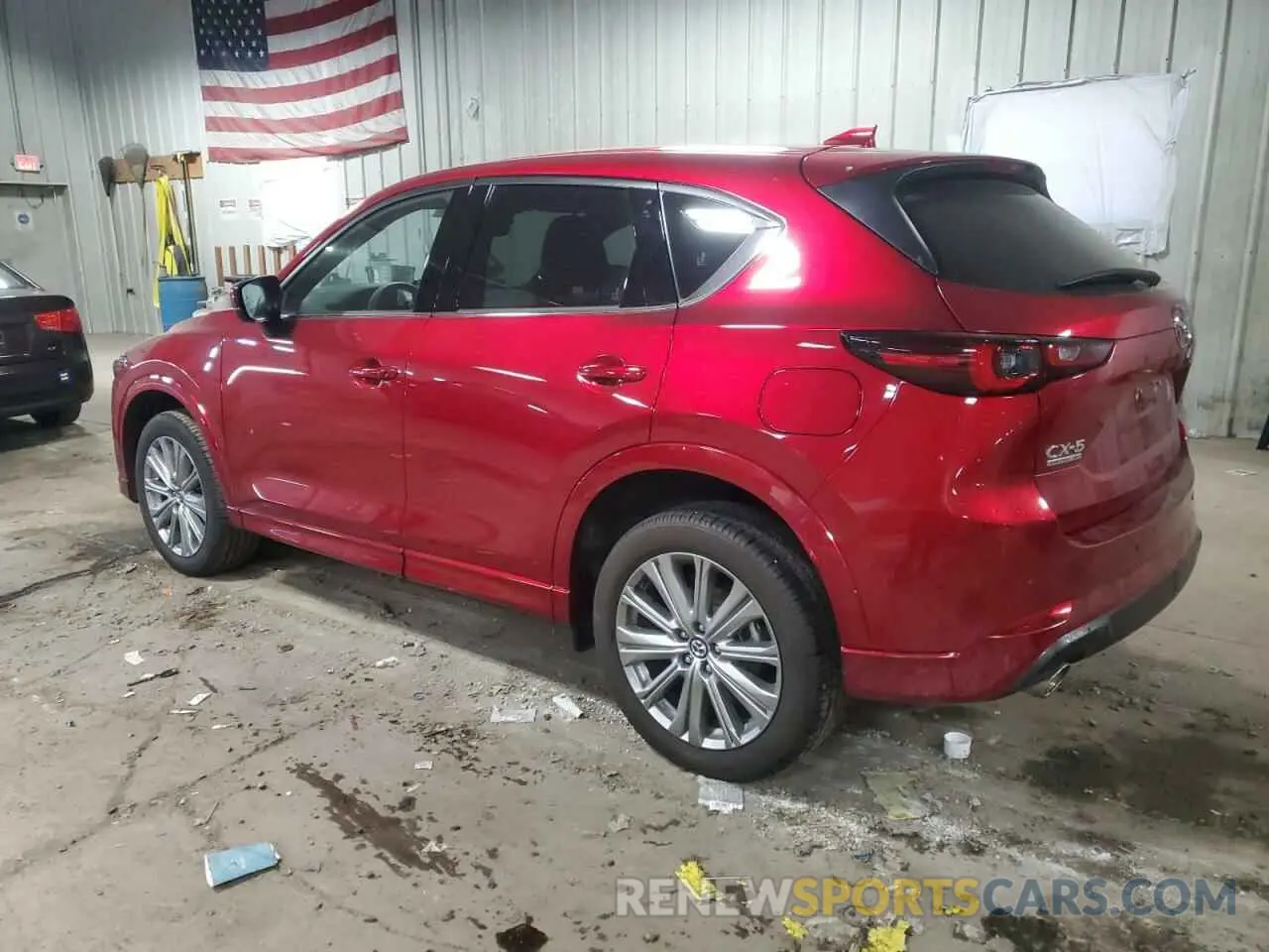 2 fotografías del automóvil dañado JM3KFBXY8P0152835 MAZDA CX-5 2023