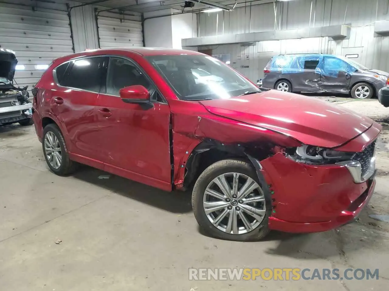 4 fotografías del automóvil dañado JM3KFBXY8P0152835 MAZDA CX-5 2023