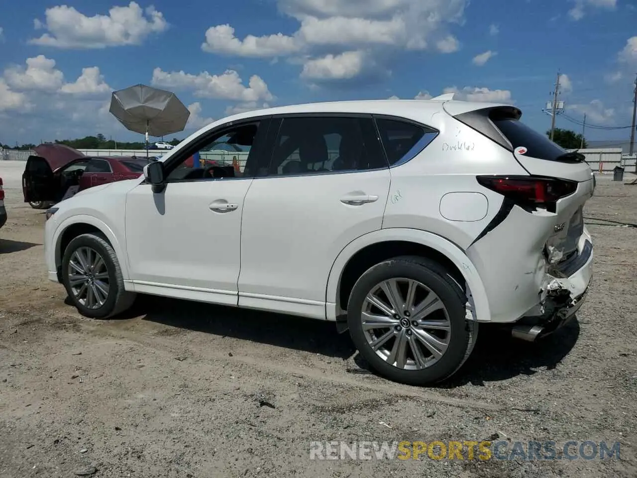 2 fotografías del automóvil dañado JM3KFBXY8P0274269 MAZDA CX-5 2023