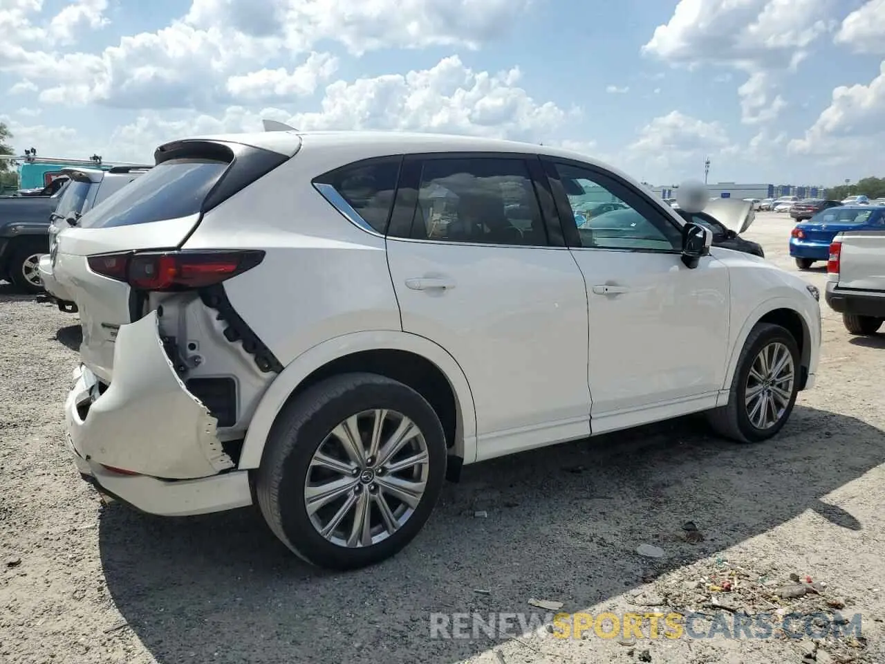 3 fotografías del automóvil dañado JM3KFBXY8P0274269 MAZDA CX-5 2023