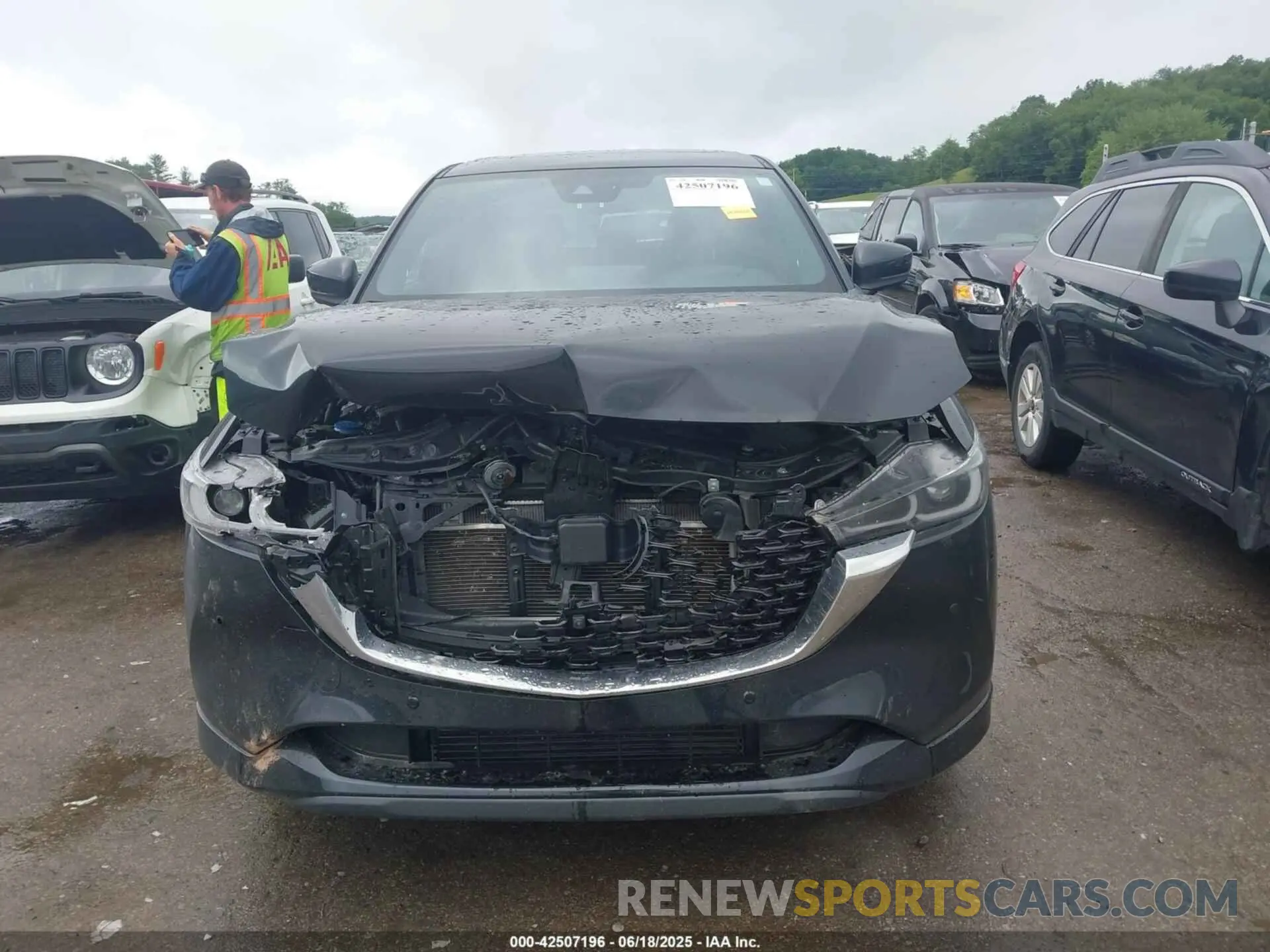 13 fotografías del automóvil dañado JM3KFBXYXP0126818 MAZDA CX-5 2023