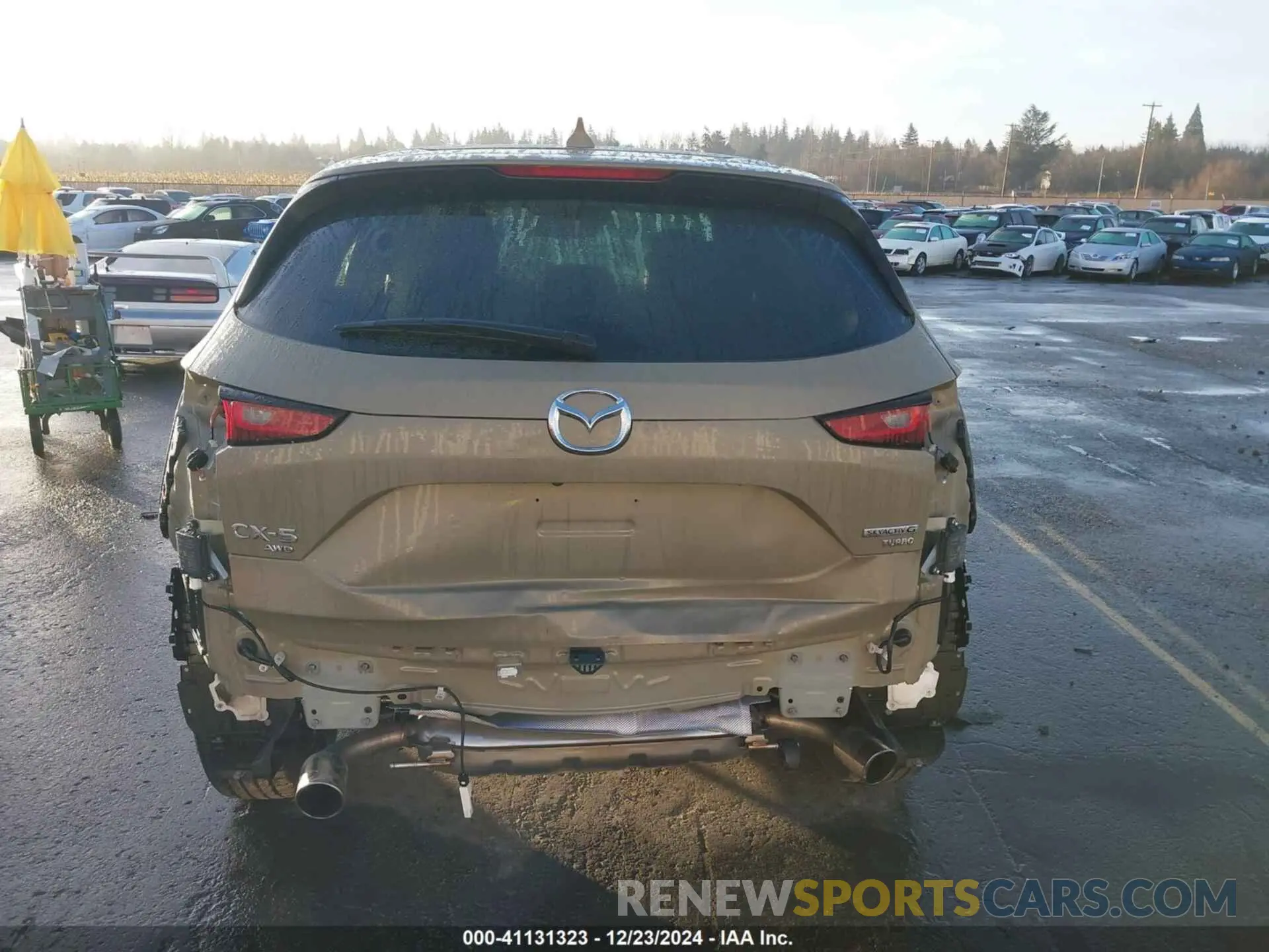 17 fotografías del automóvil dañado JM3KFBAY6R0423158 MAZDA CX-5 2024