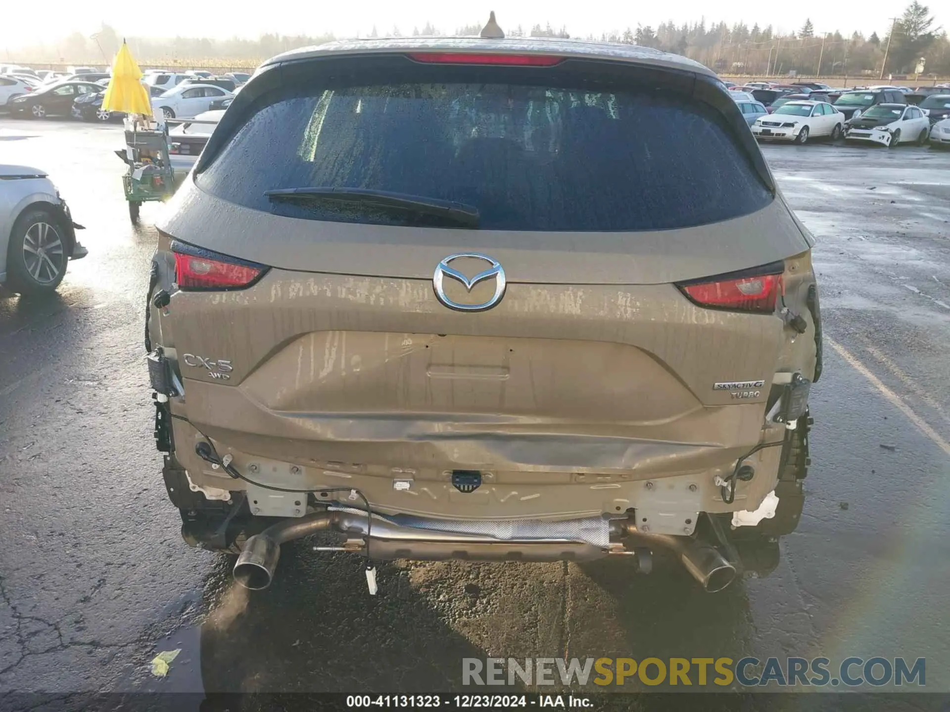 19 fotografías del automóvil dañado JM3KFBAY6R0423158 MAZDA CX-5 2024