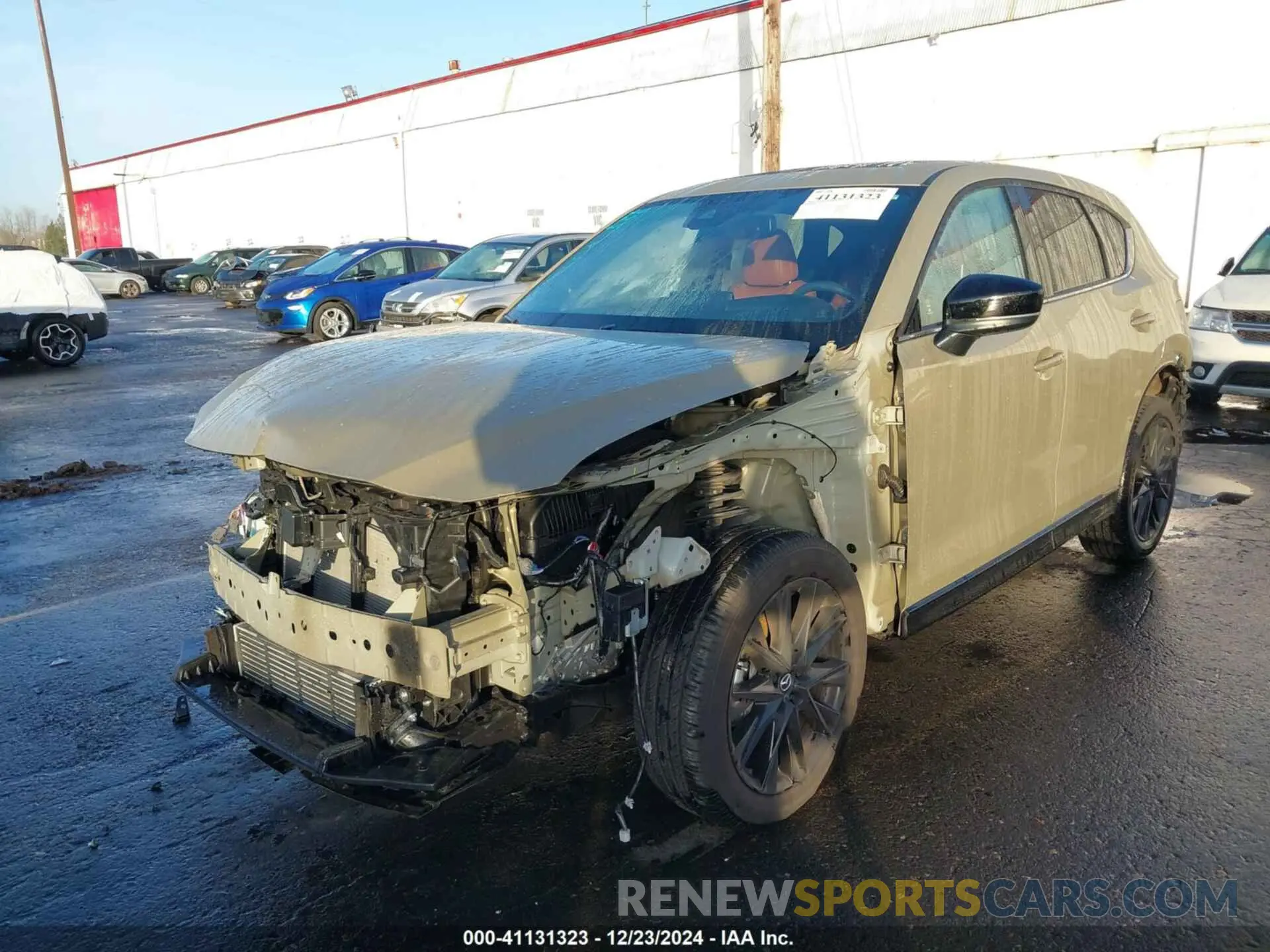 6 fotografías del automóvil dañado JM3KFBAY6R0423158 MAZDA CX-5 2024