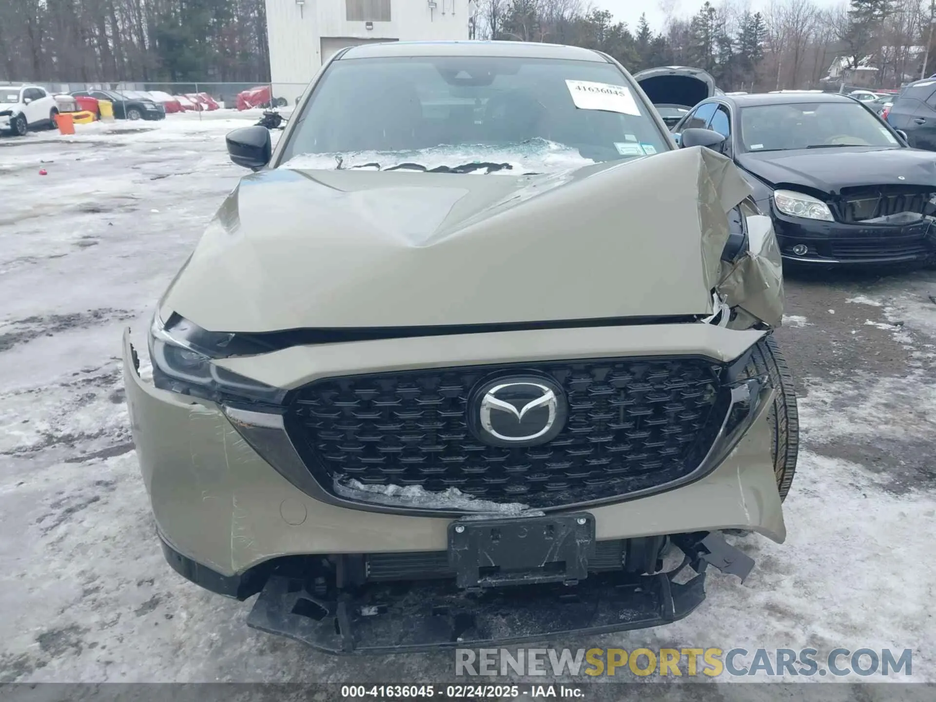 12 fotografías del automóvil dañado JM3KFBAYXR0432705 MAZDA CX-5 2024
