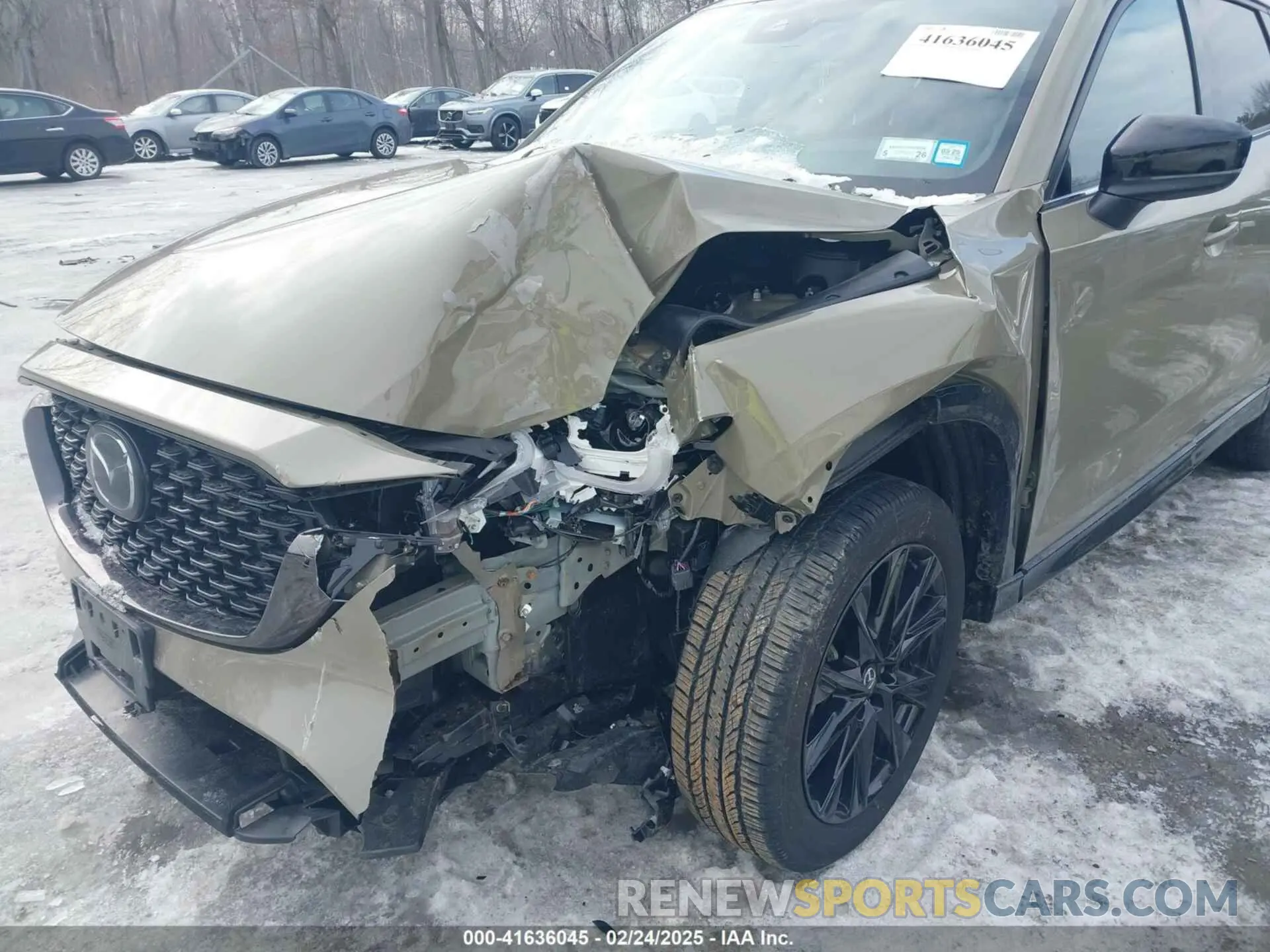 17 fotografías del automóvil dañado JM3KFBAYXR0432705 MAZDA CX-5 2024