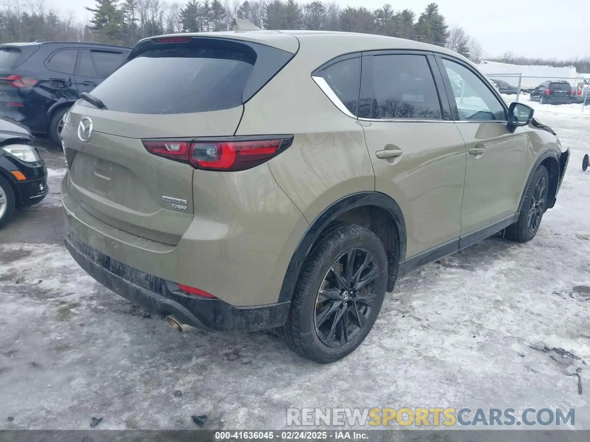 4 fotografías del automóvil dañado JM3KFBAYXR0432705 MAZDA CX-5 2024