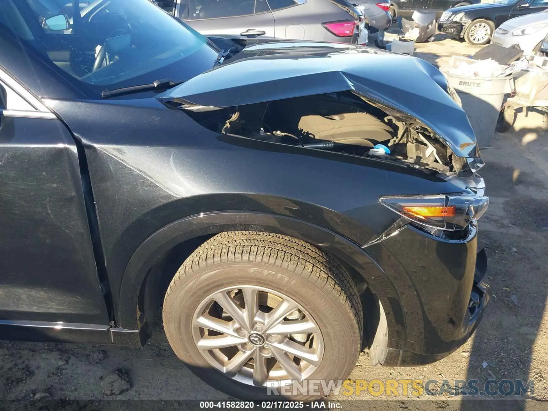 18 fotografías del automóvil dañado JM3KFBBL0R0434997 MAZDA CX-5 2024