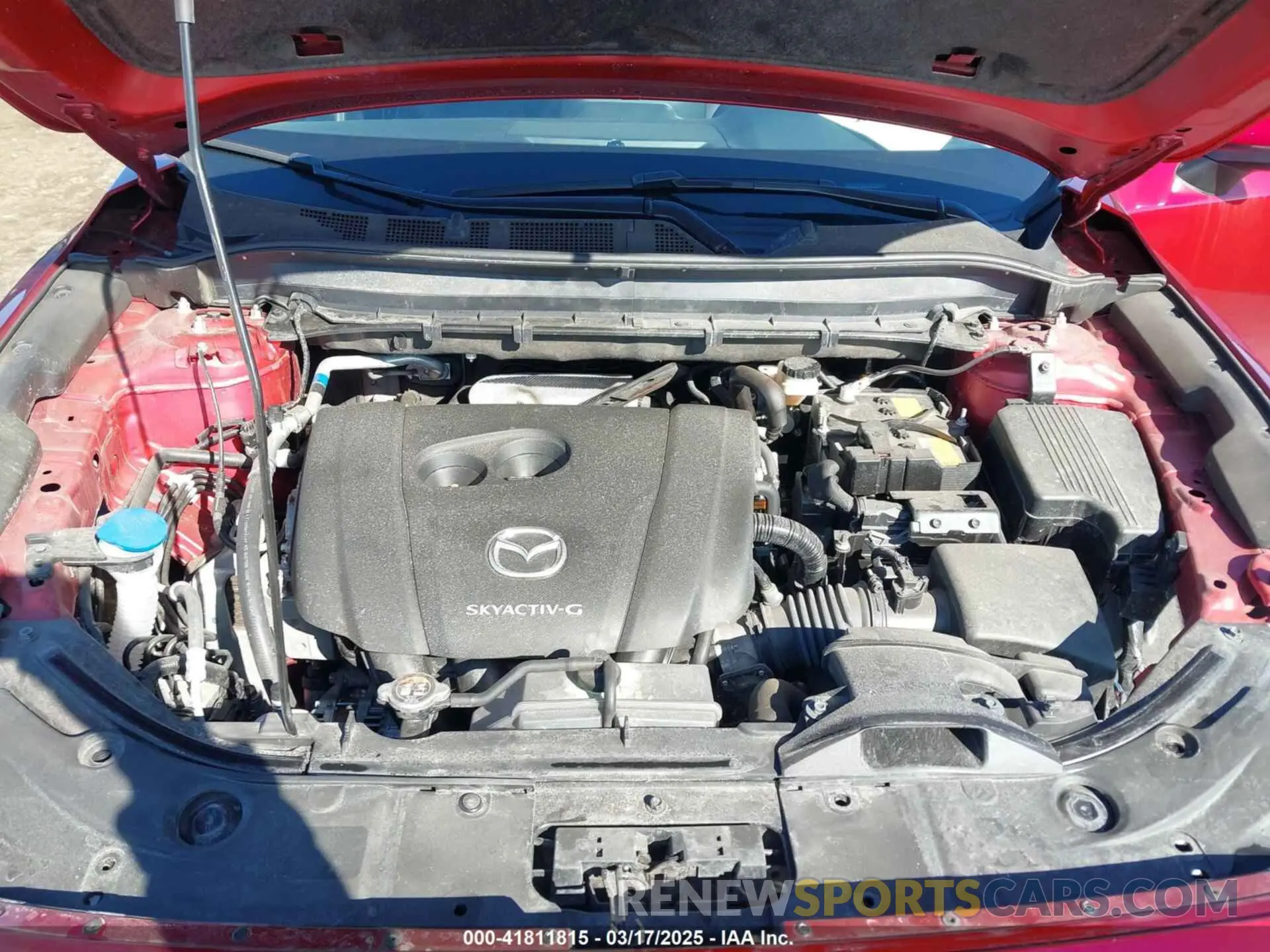 10 fotografías del automóvil dañado JM3KFBBL0R0435485 MAZDA CX-5 2024