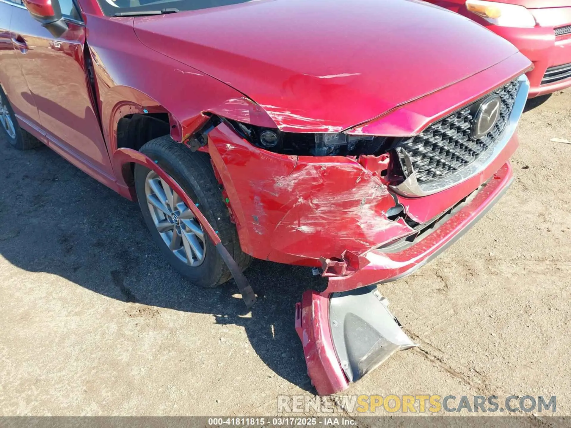 6 fotografías del automóvil dañado JM3KFBBL0R0435485 MAZDA CX-5 2024