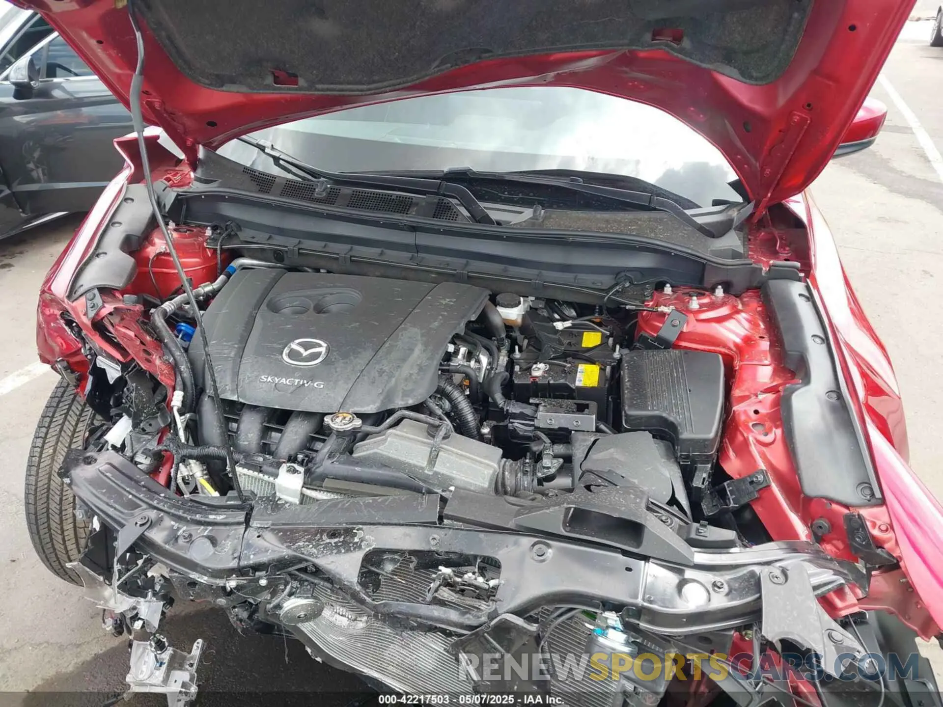 10 fotografías del automóvil dañado JM3KFBBL0R0531830 MAZDA CX-5 2024