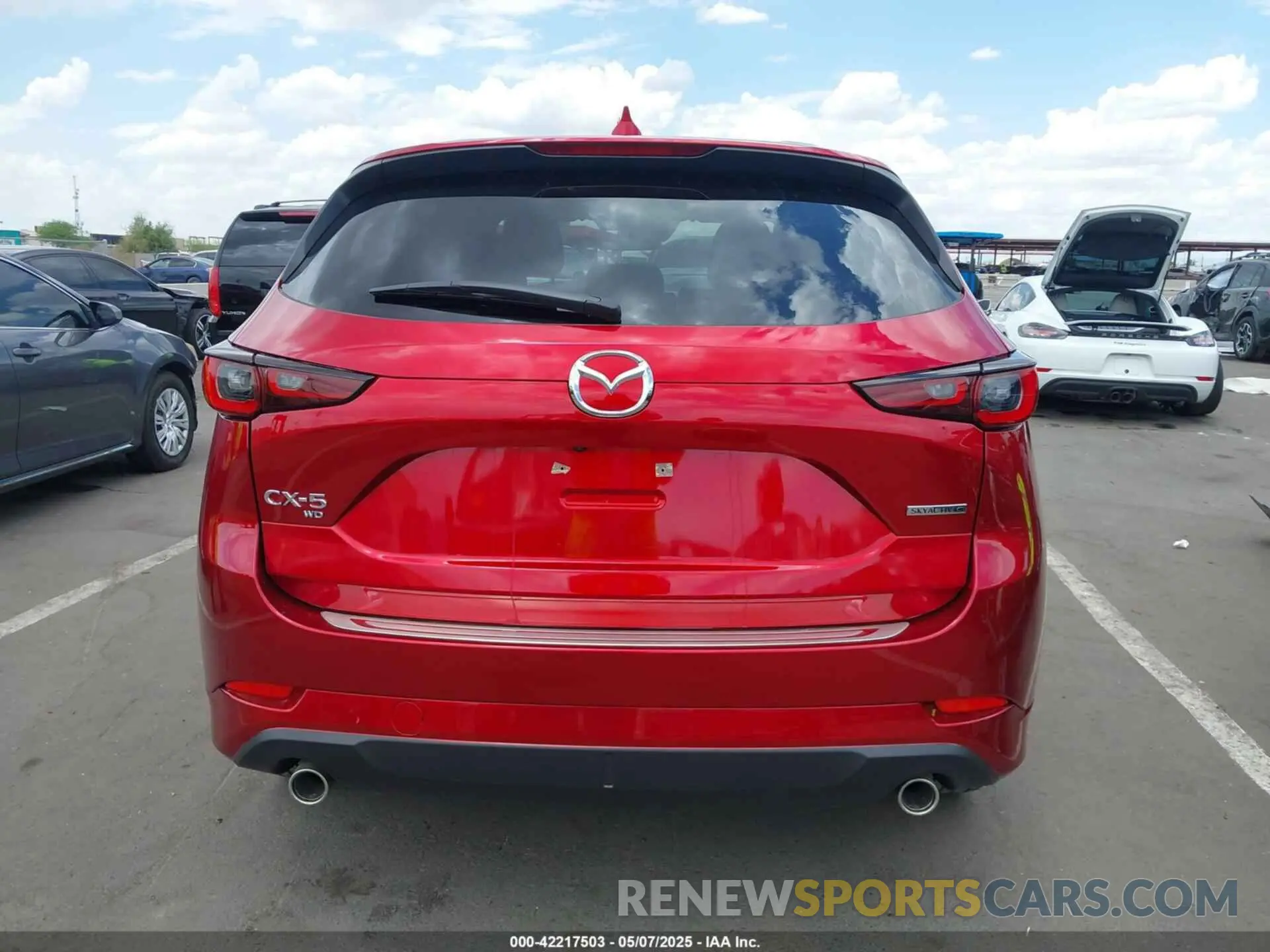 16 fotografías del automóvil dañado JM3KFBBL0R0531830 MAZDA CX-5 2024