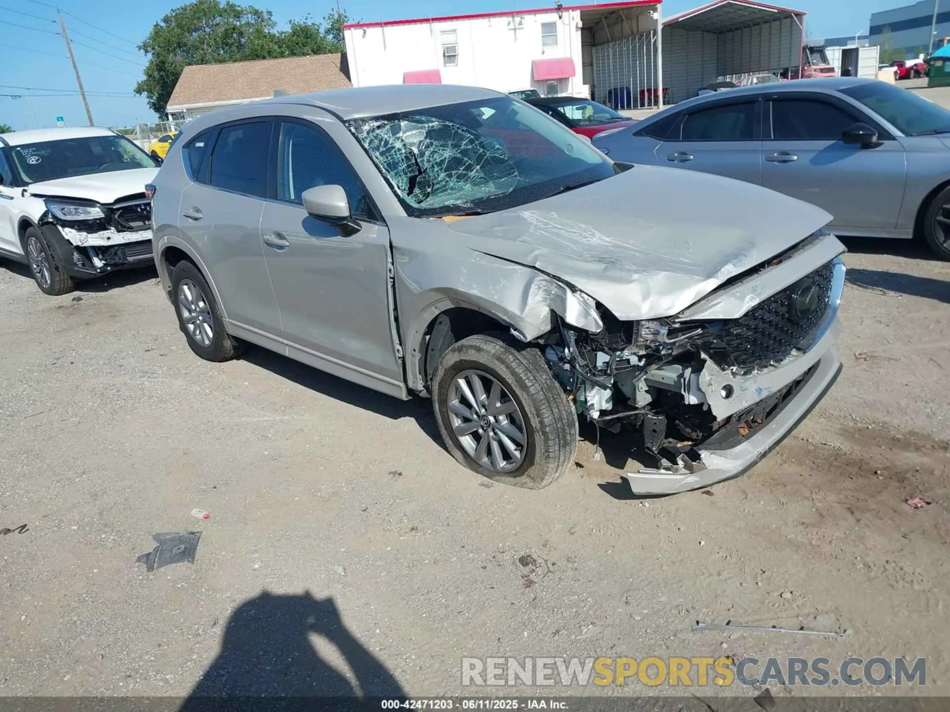 1 fotografías del automóvil dañado JM3KFBBL2R0400382 MAZDA CX-5 2024