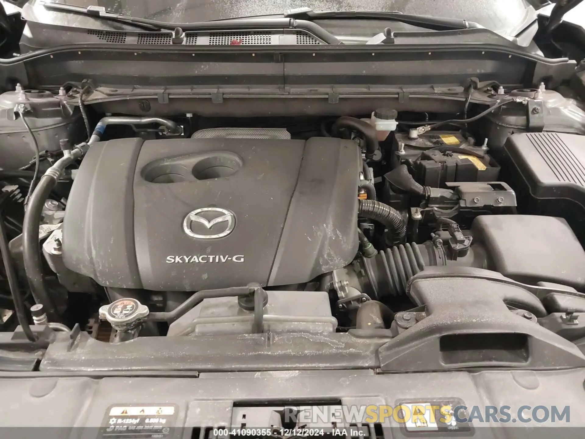 10 fotografías del automóvil dañado JM3KFBBL3R0403081 MAZDA CX-5 2024
