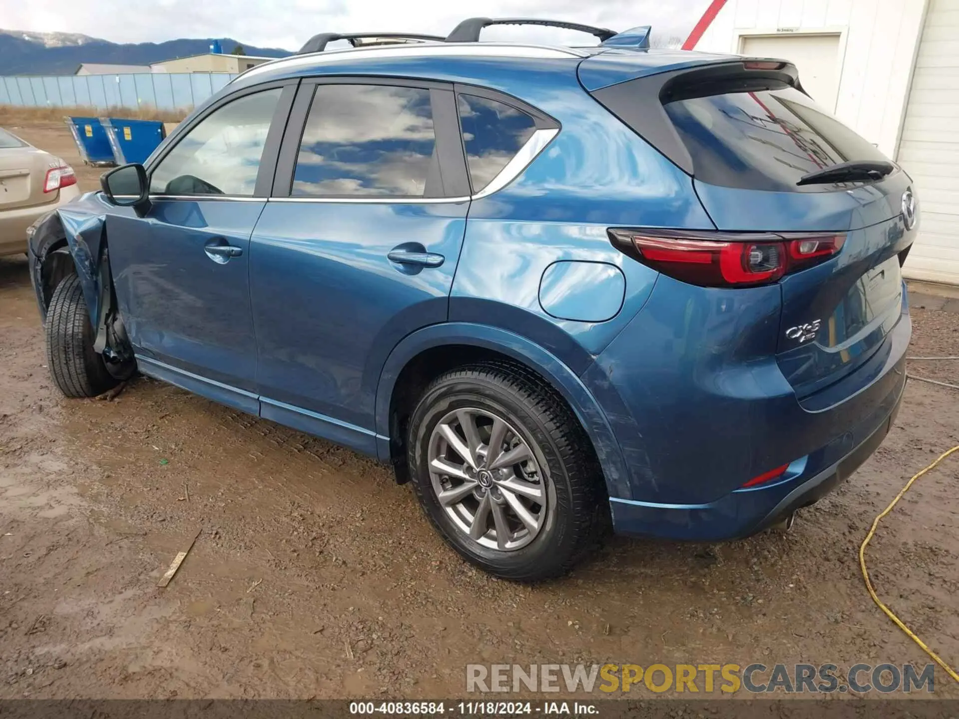 3 fotografías del automóvil dañado JM3KFBBL3R0477665 MAZDA CX-5 2024