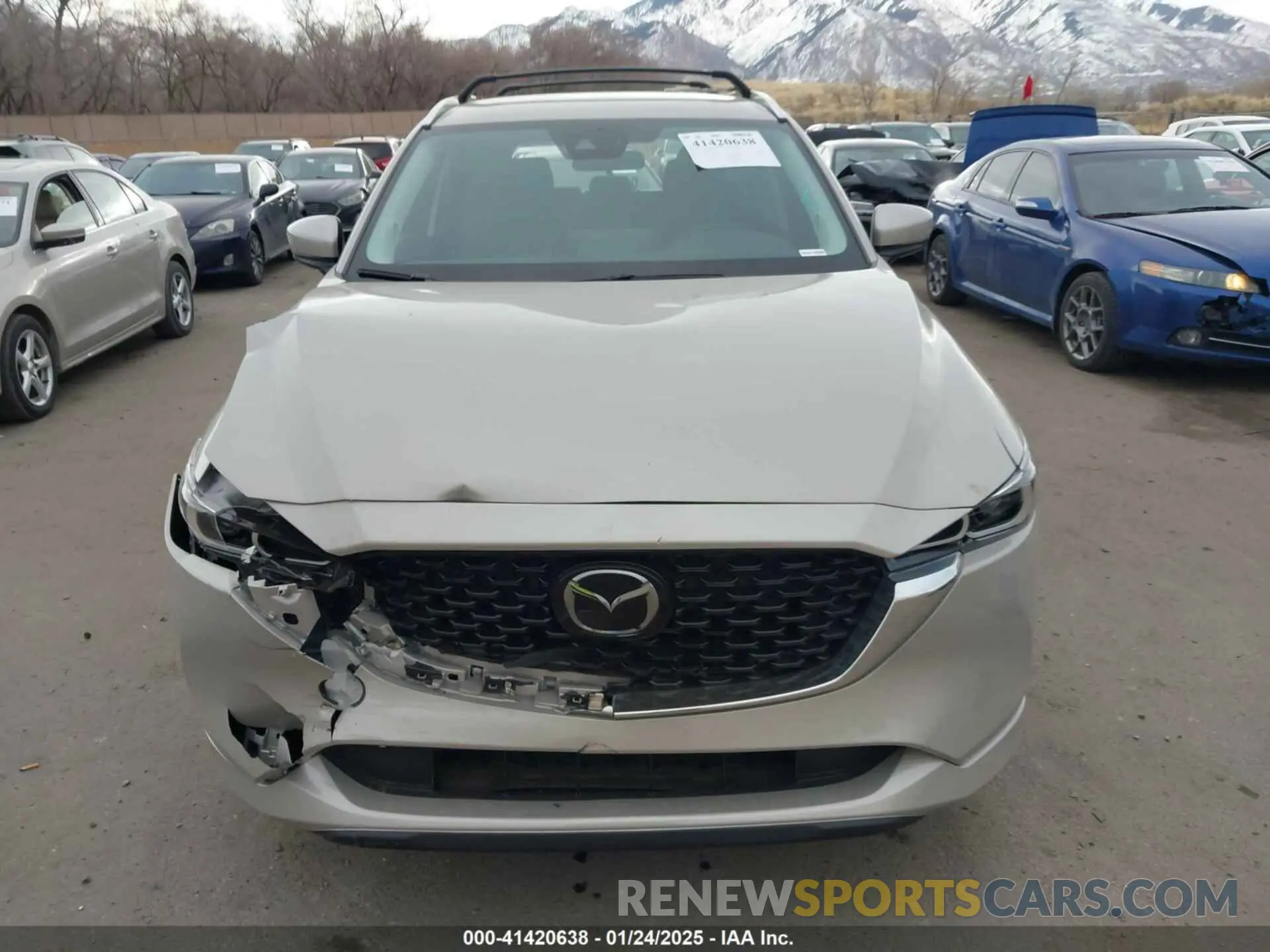 12 fotografías del automóvil dañado JM3KFBBL4R0474158 MAZDA CX-5 2024
