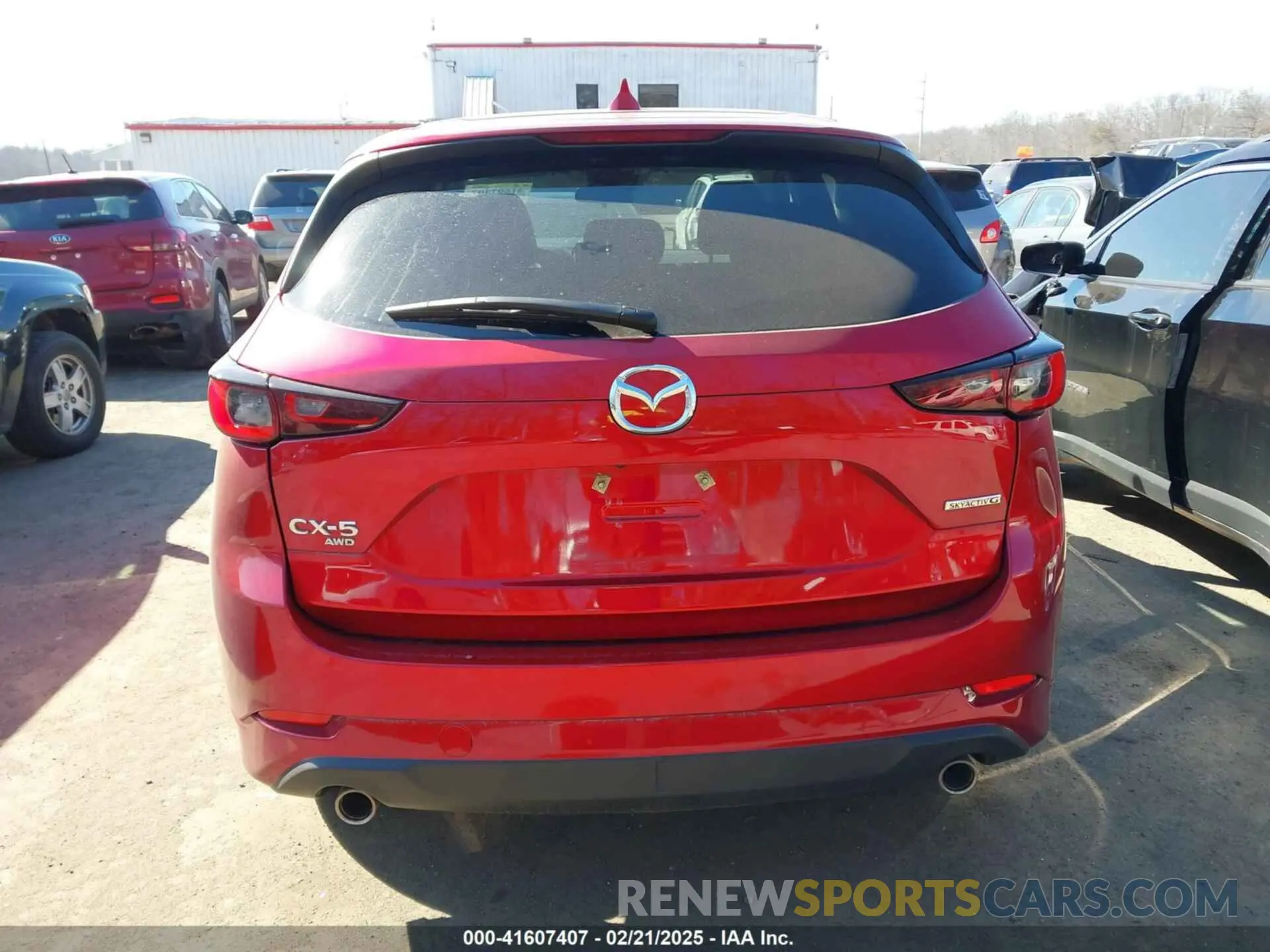 16 fotografías del automóvil dañado JM3KFBBL7R0410809 MAZDA CX-5 2024