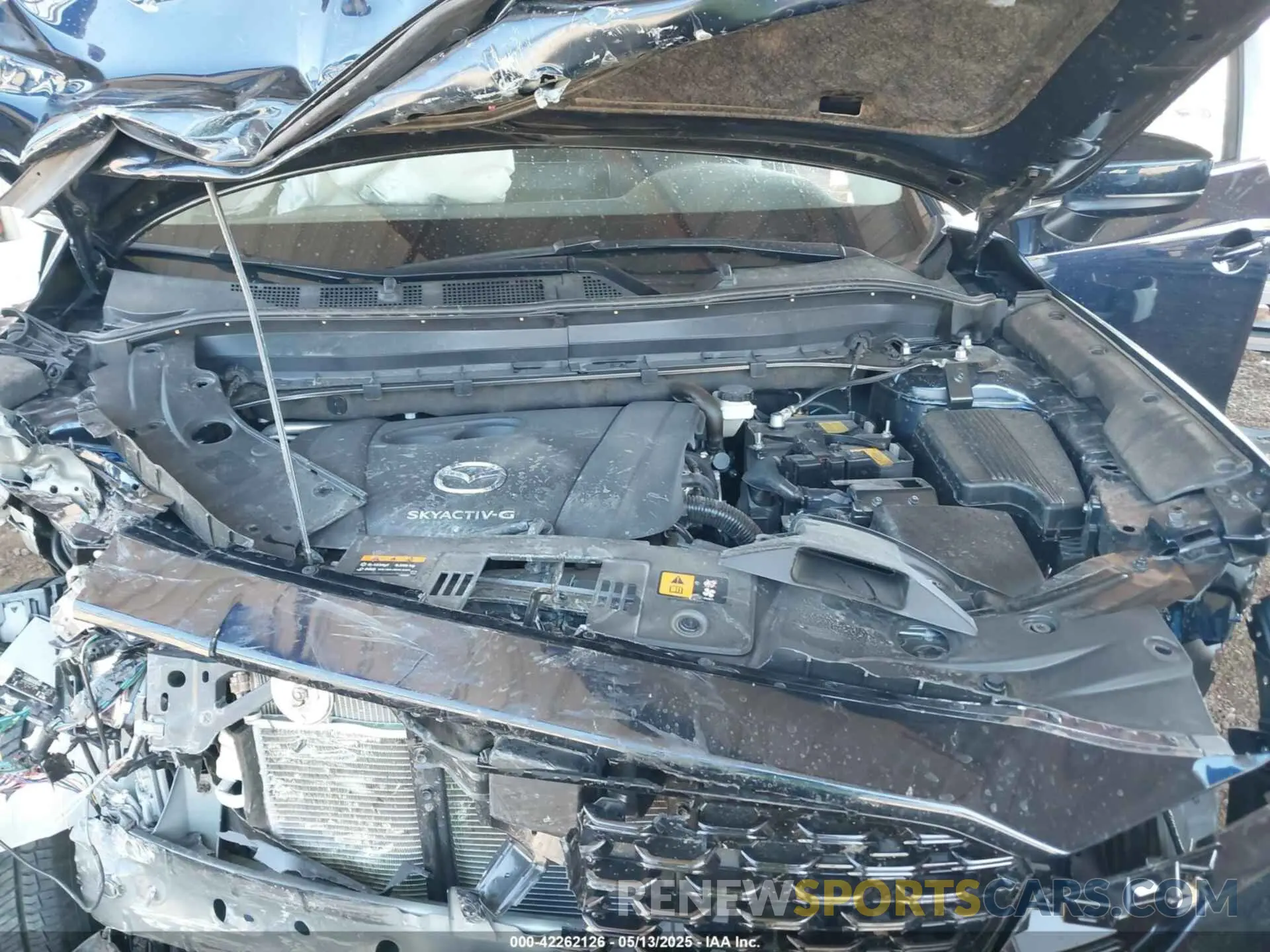 10 fotografías del automóvil dañado JM3KFBBL8R0478424 MAZDA CX-5 2024