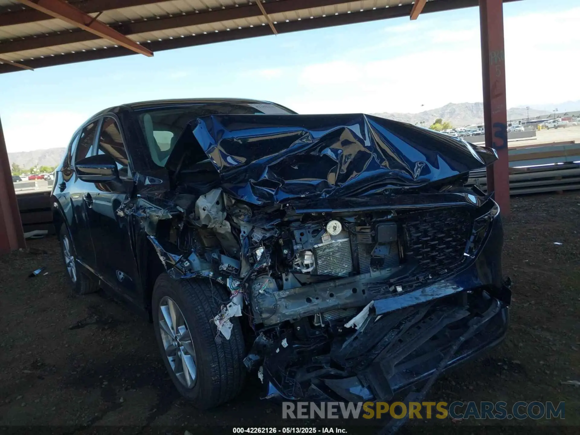 6 fotografías del automóvil dañado JM3KFBBL8R0478424 MAZDA CX-5 2024