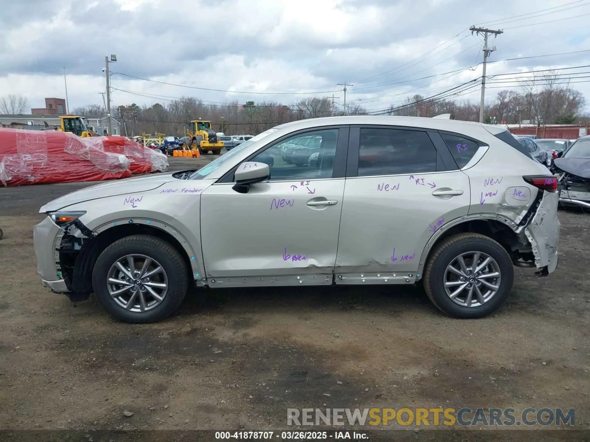 19 fotografías del automóvil dañado JM3KFBBL8R0483056 MAZDA CX-5 2024
